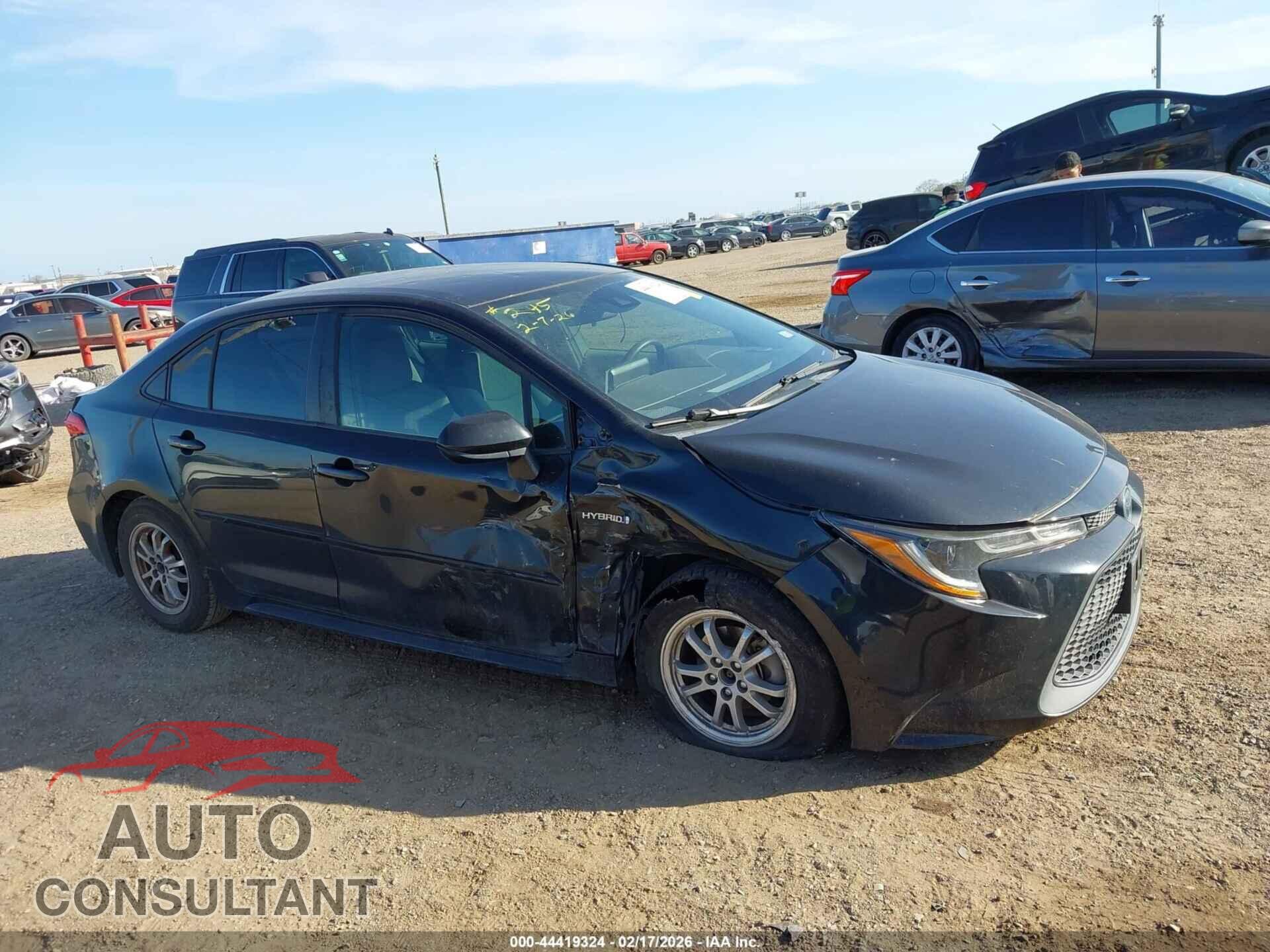 TOYOTA COROLLA 2020 - JTDEBRBE3LJ016785