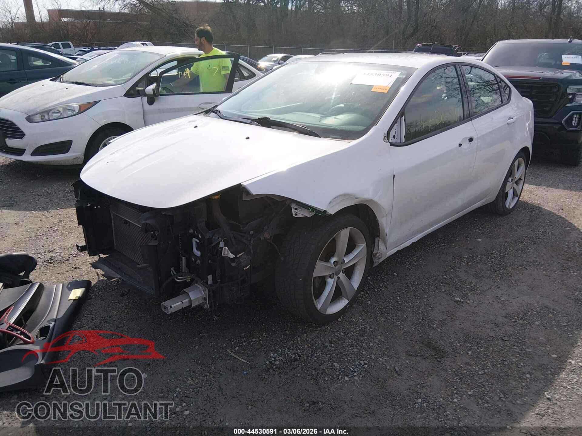 DODGE DART 2013 - 1C3CDFCB1DD325857
