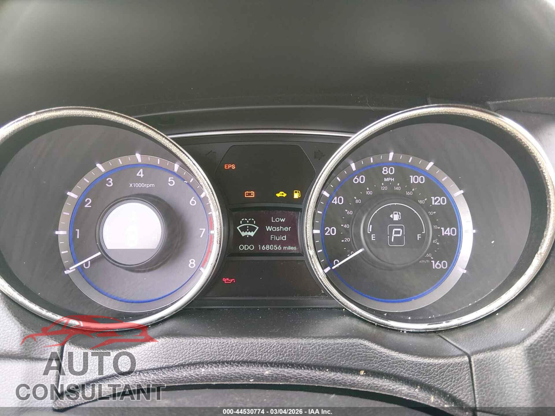 HYUNDAI SONATA 2011 - 5NPEC4AB5BH200530