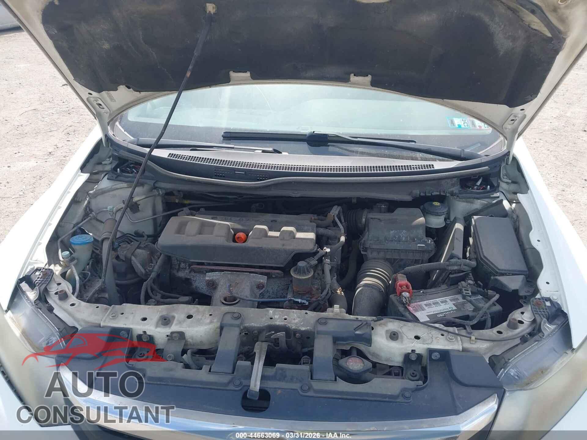 HONDA CIVIC 2012 - 2HGFB2F52CH335328