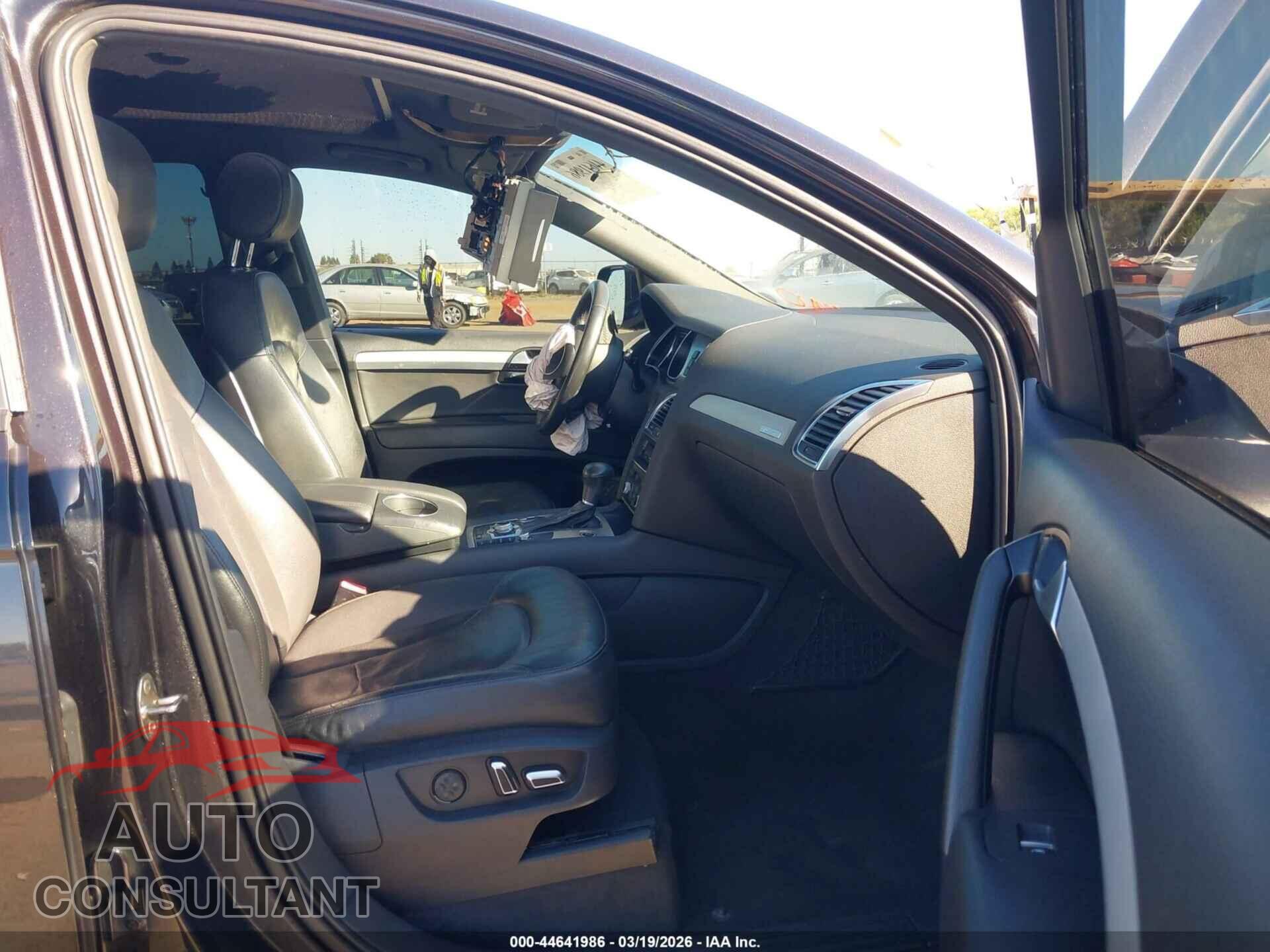 AUDI Q7 2013 - WA1DGAFE9DD008788