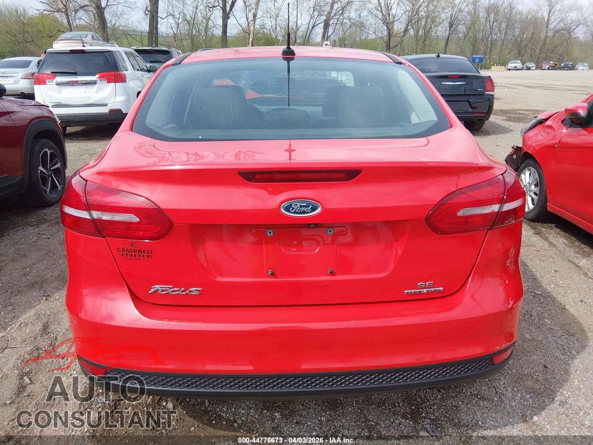 FORD FOCUS 2015 - 1FADP3F2XFL229015