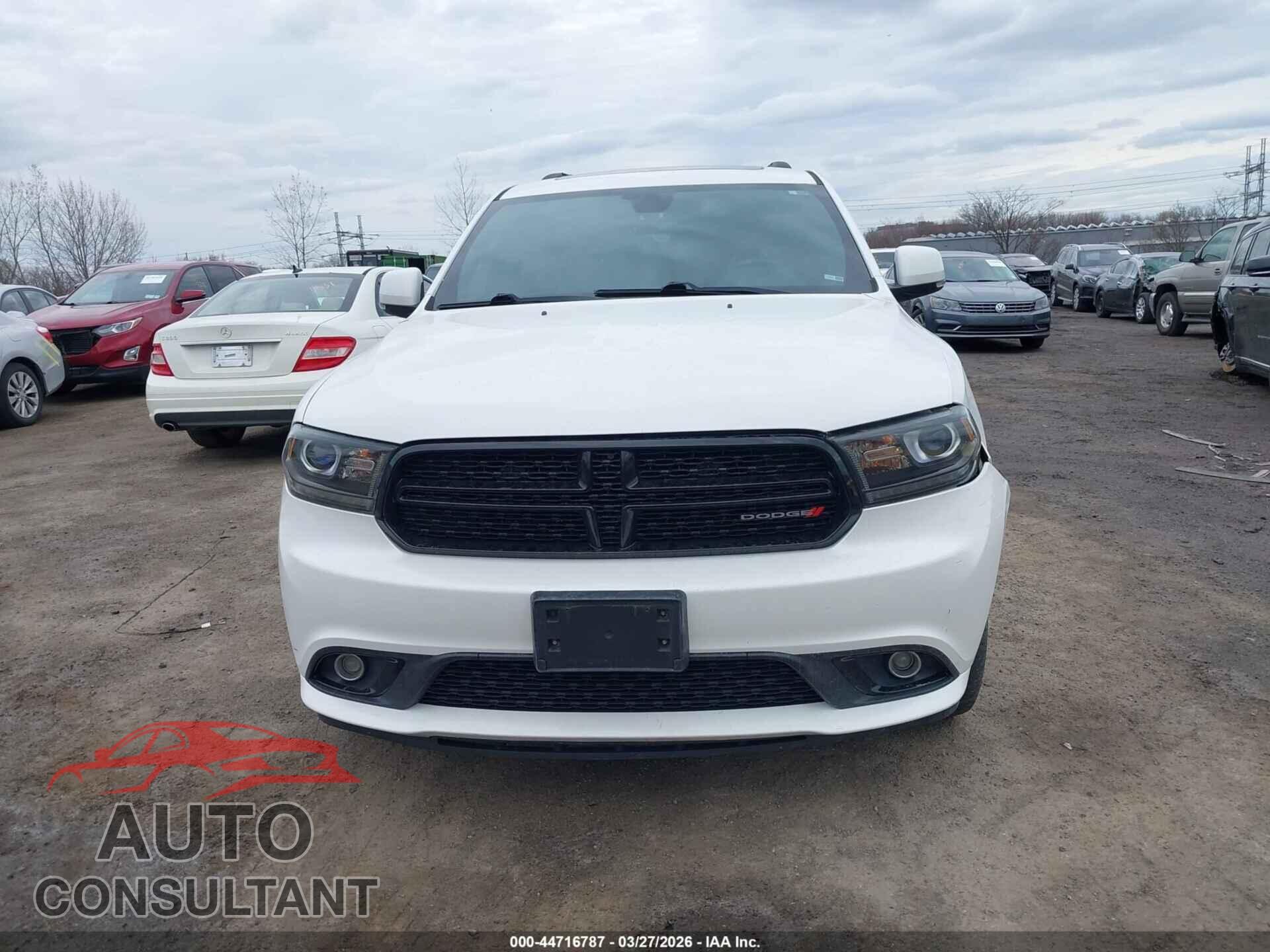 DODGE DURANGO 2017 - 1C4RDJDG2HC879066