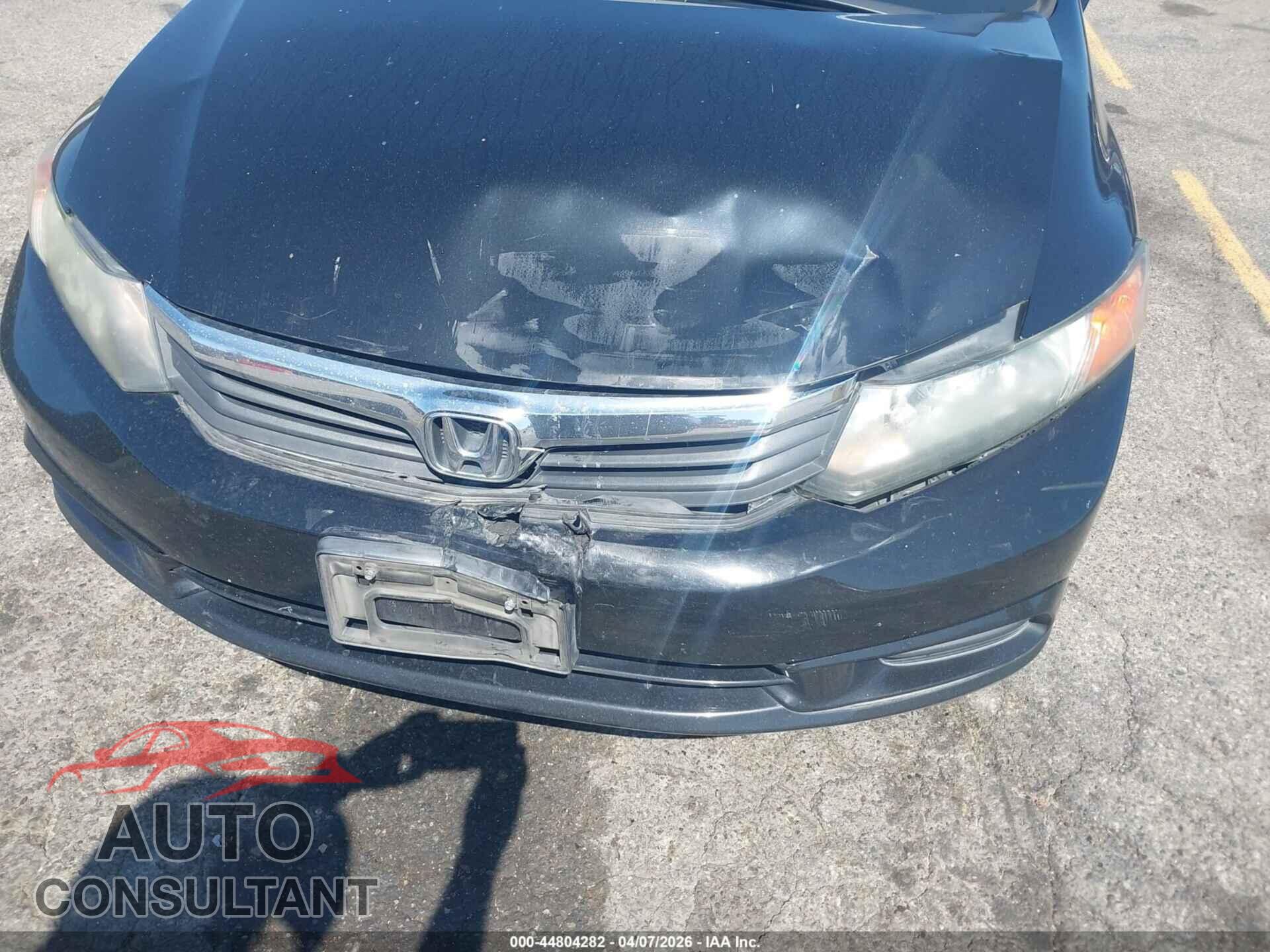 HONDA CIVIC 2012 - 19XFB2F82CE317061