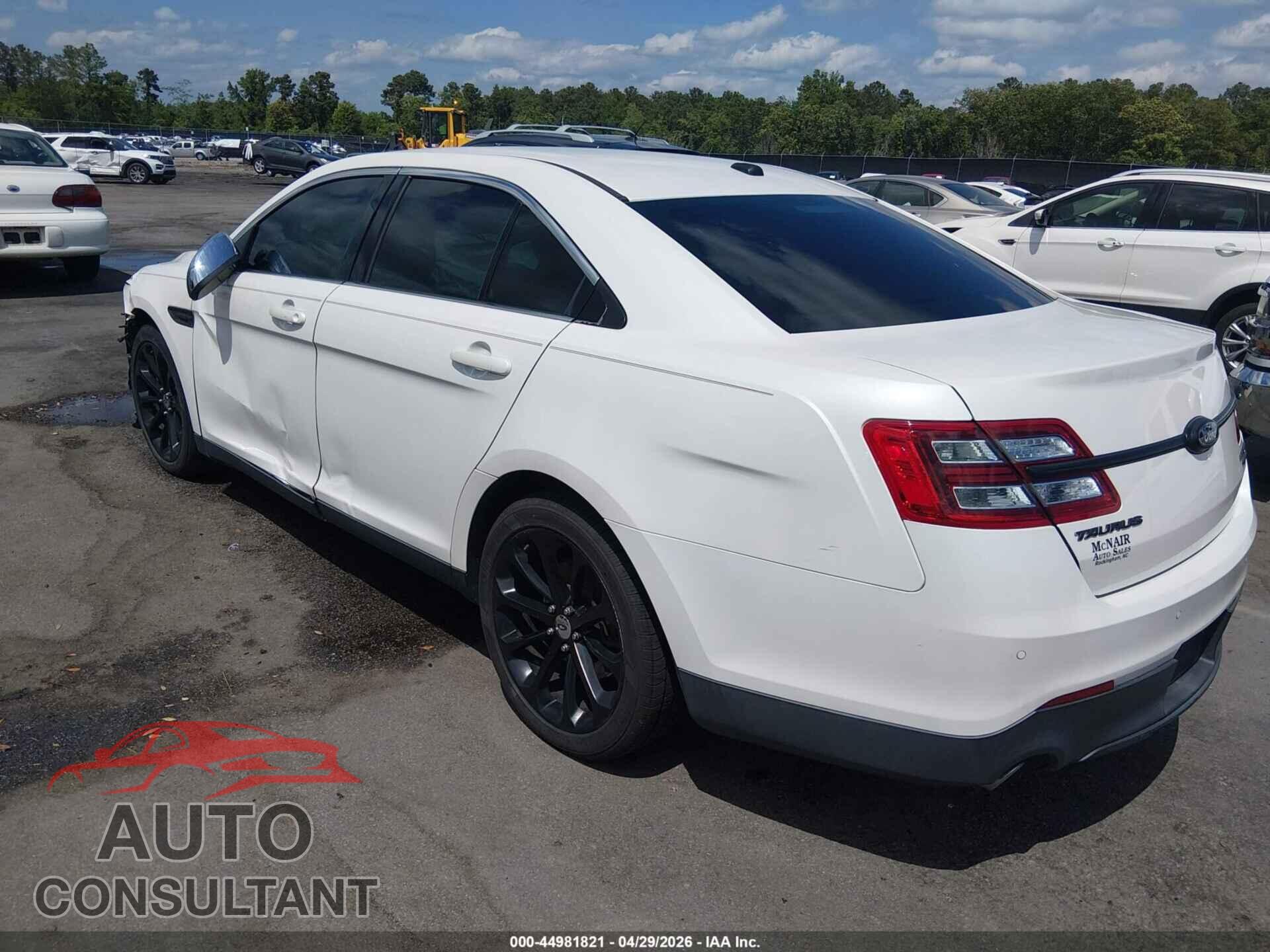 FORD TAURUS 2013 - 1FAHP2F85DG153855