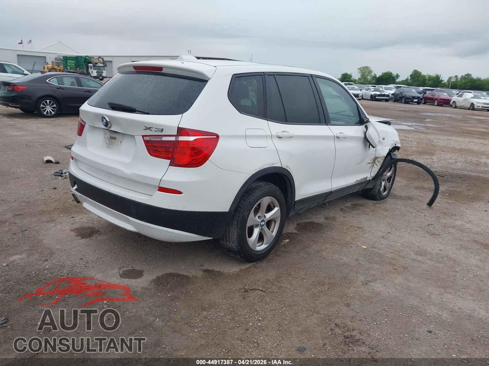 BMW X3 2012 - 5UXWX5C53CL719576