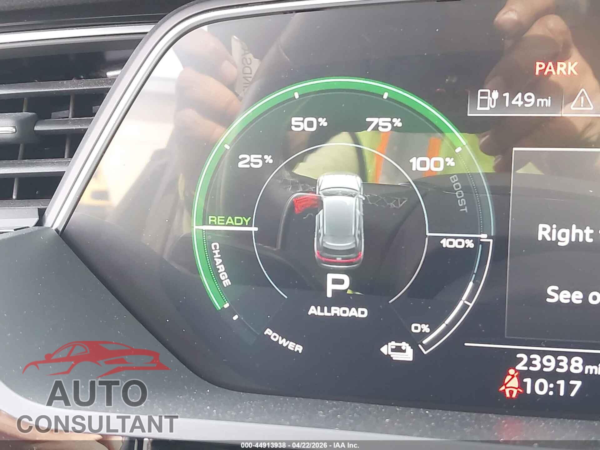 AUDI E-TRON 2022 - WA1AAAGE7NB013150