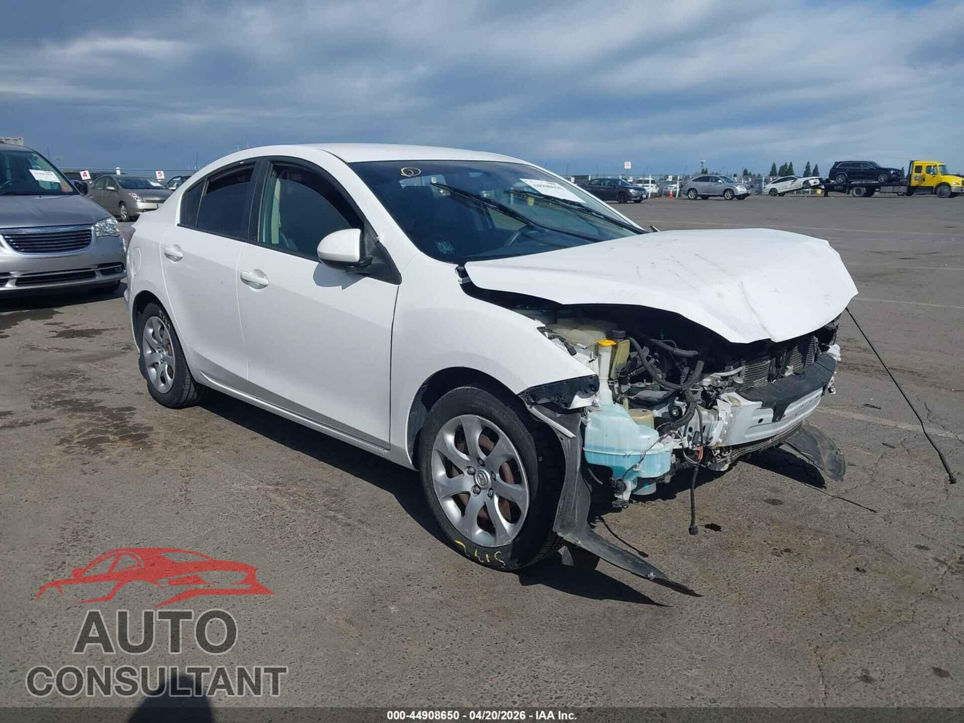 MAZDA MAZDA3 2012 - JM1BL1UG0C1548639