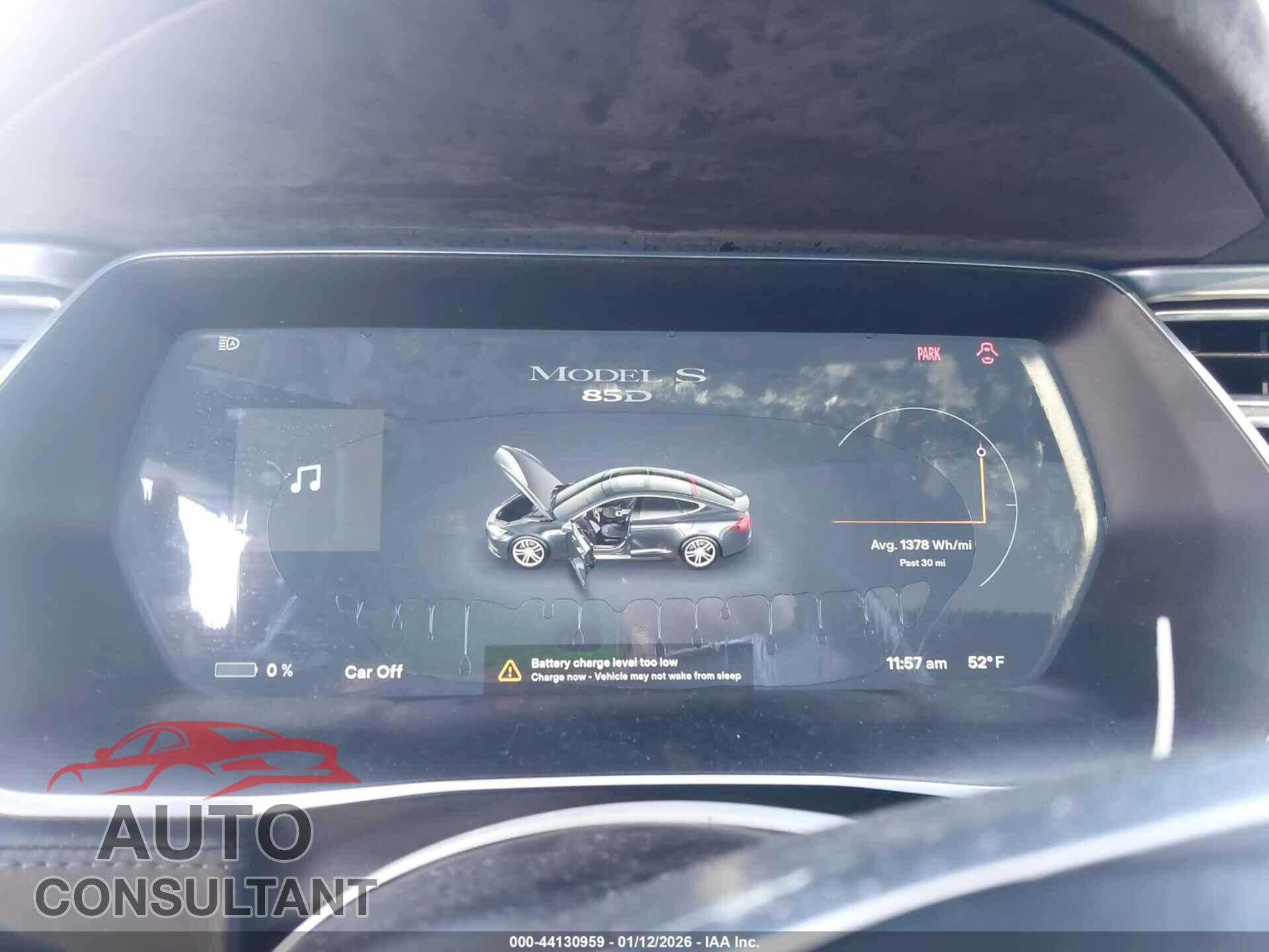TESLA MODEL S 2016 - 5YJSA1E25GF124167