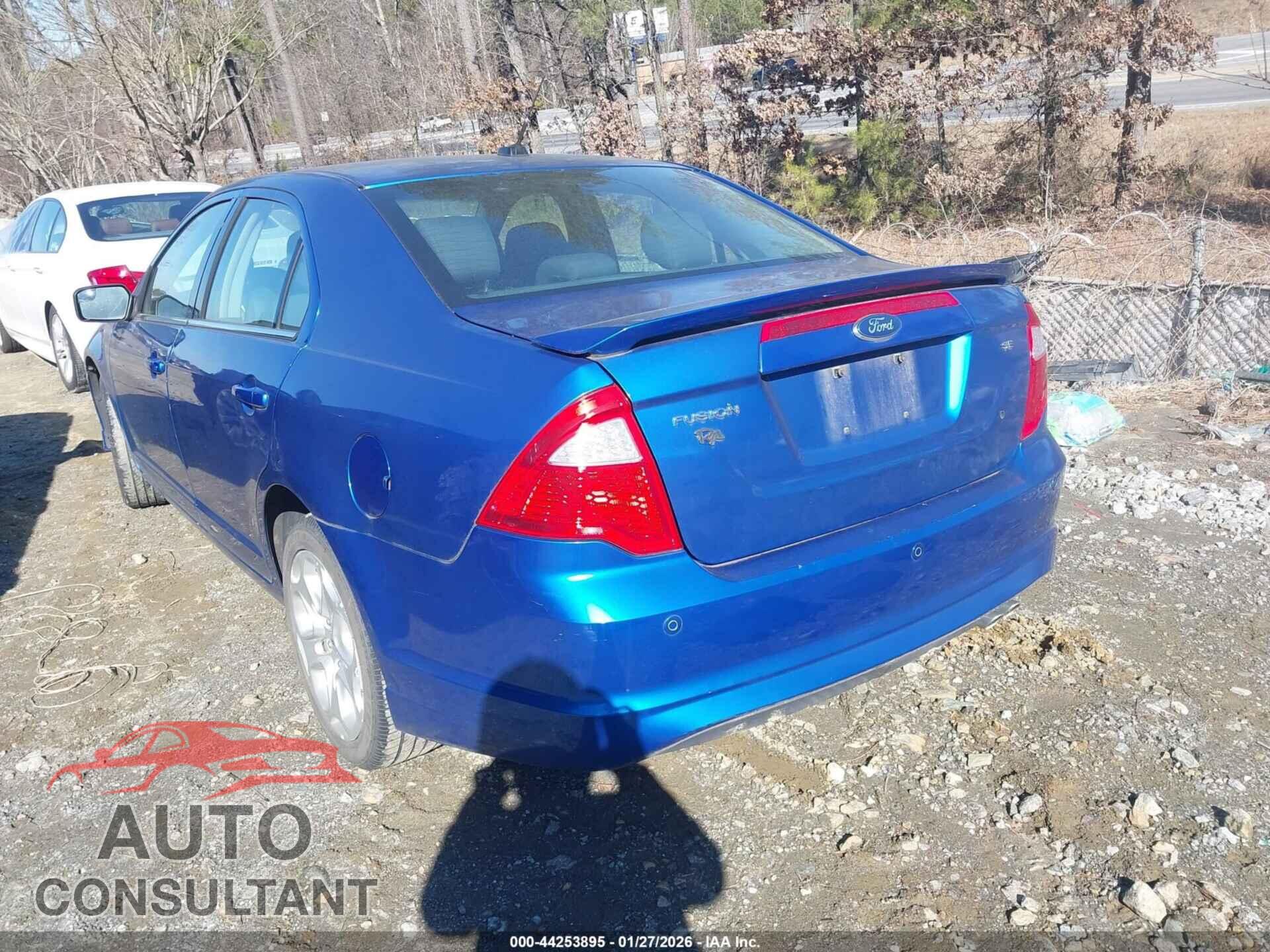 FORD FUSION 2011 - 3FAHP0HA8BR340565