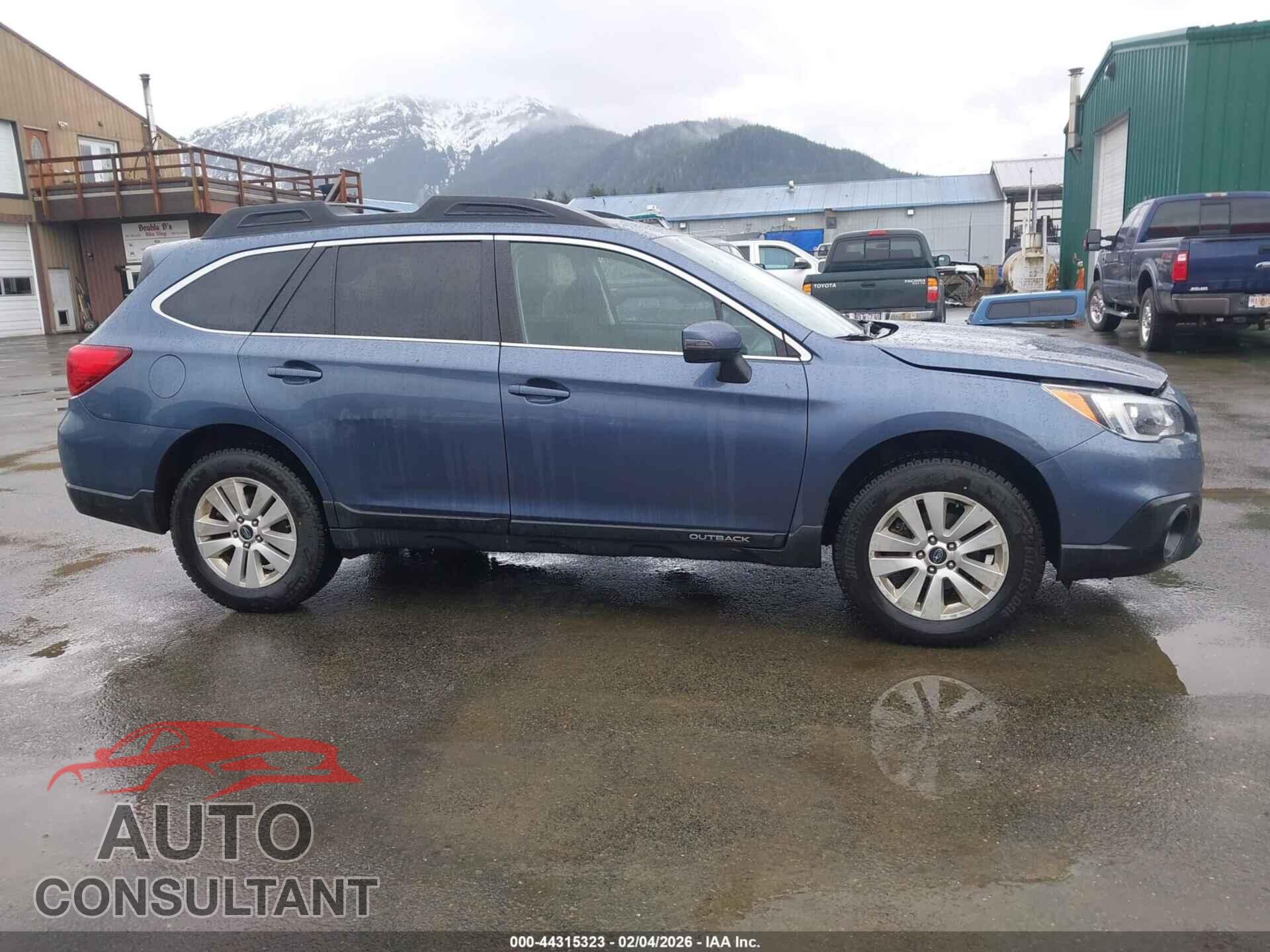 SUBARU OUTBACK 2017 - 4S4BSAFCXH3321477