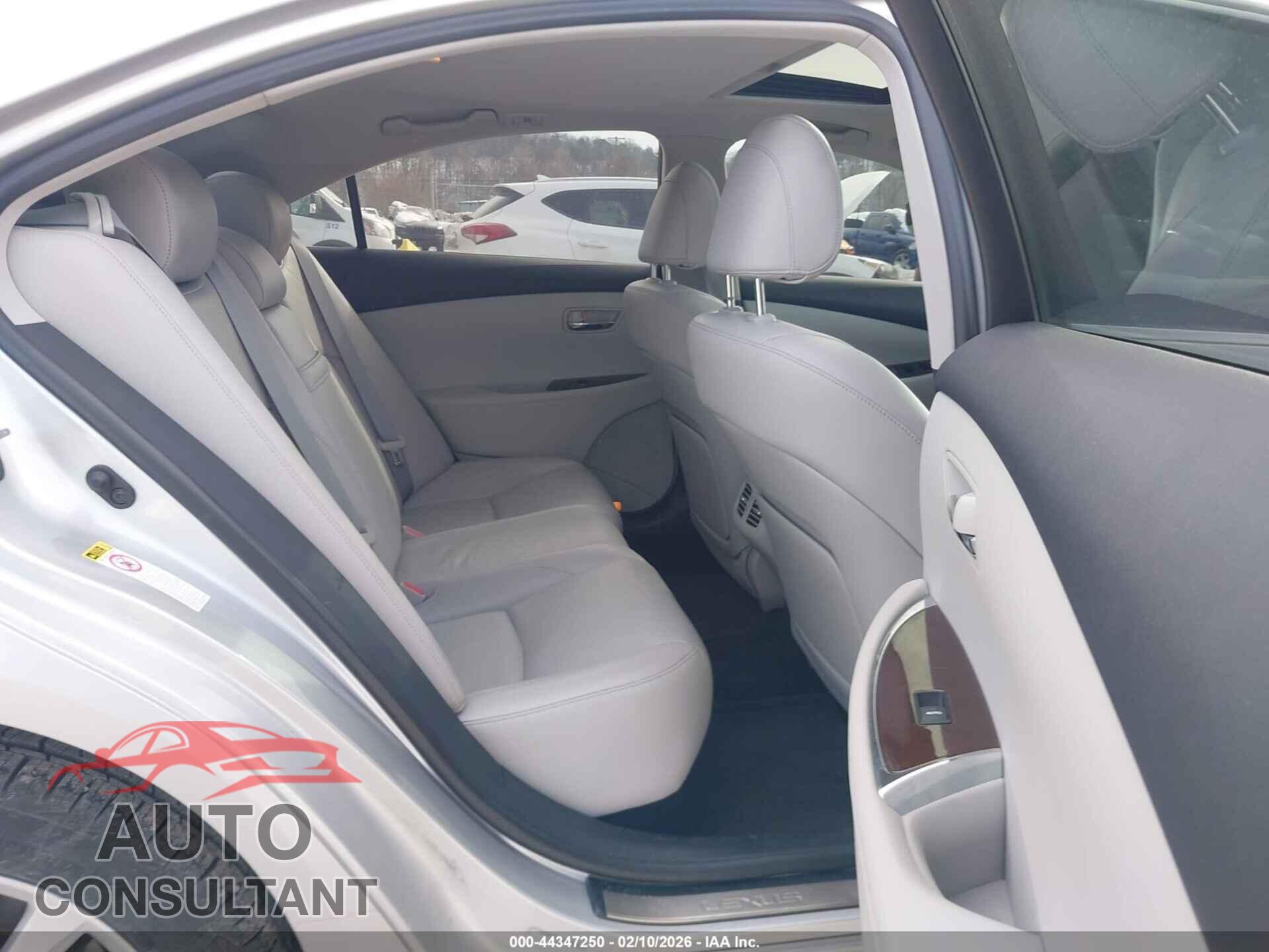 LEXUS ES 350 2011 - JTHBK1EG6B2460204