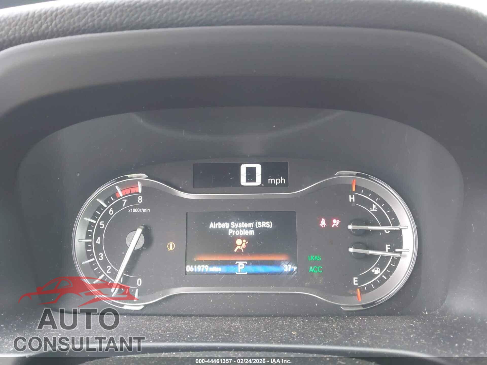 HONDA RIDGELINE 2019 - 5FPYK3F77KB026349