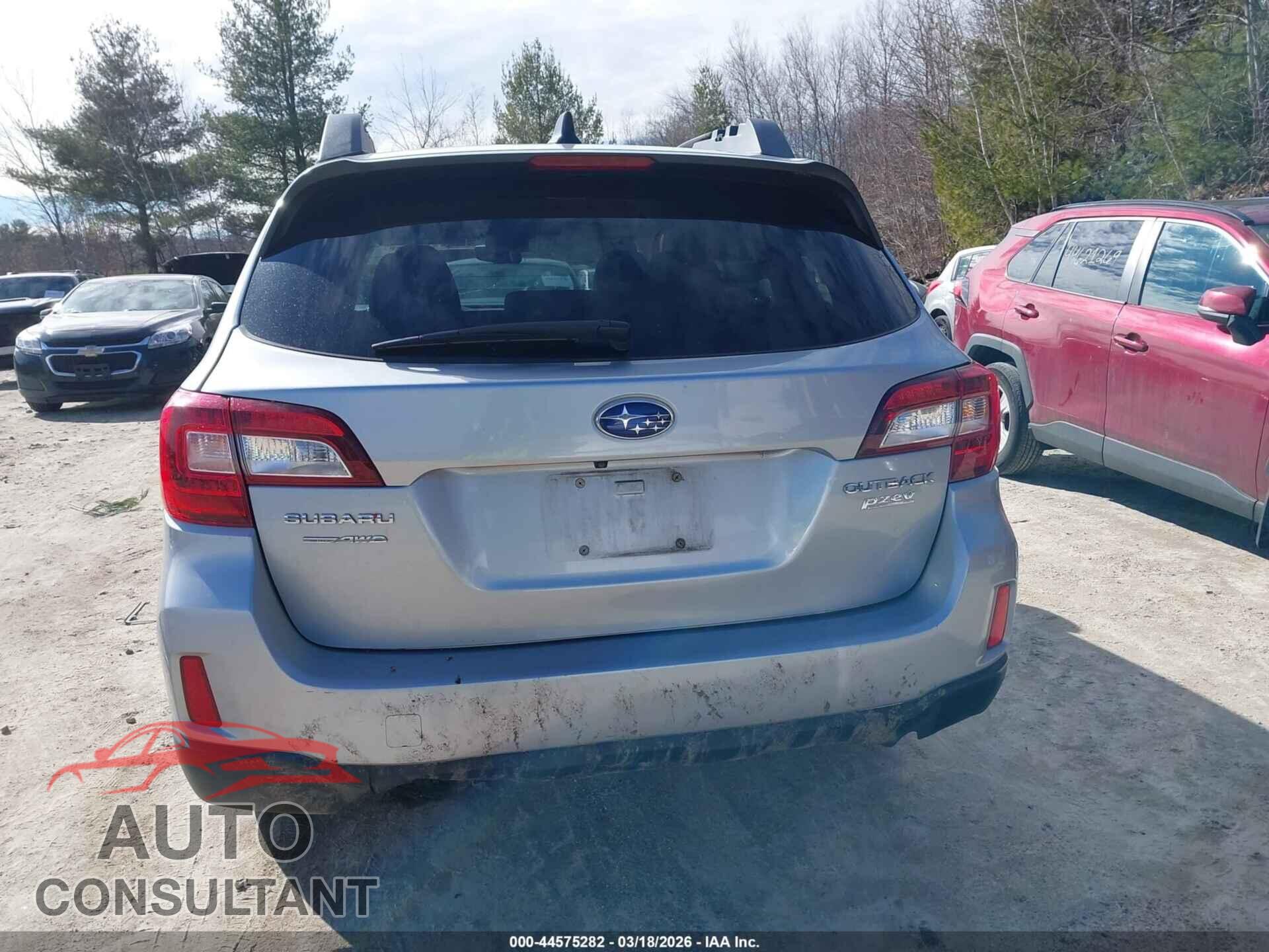 SUBARU OUTBACK 2016 - 4S4BSAJC4G3339902
