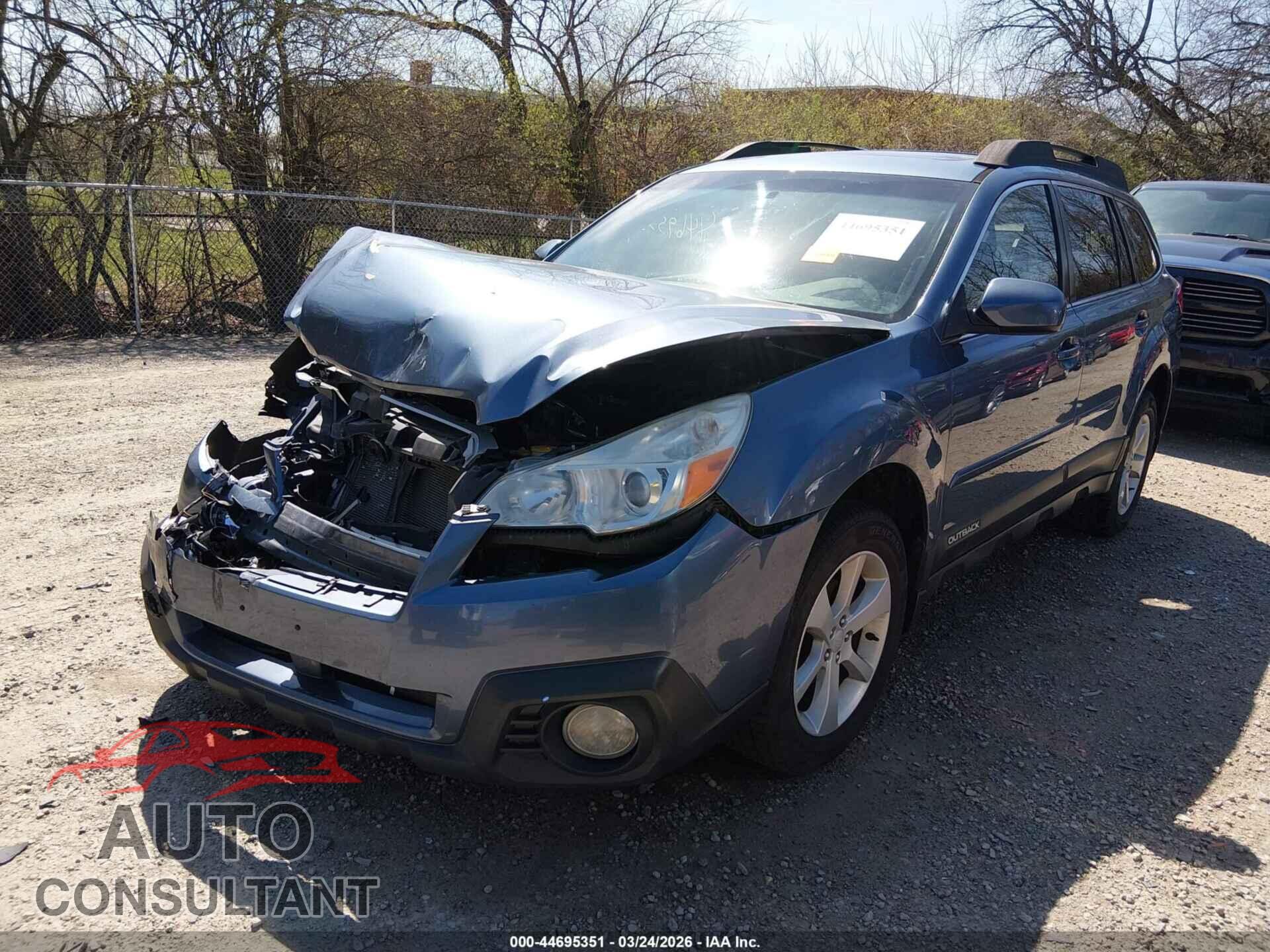SUBARU OUTBACK 2013 - 4S4BRBGC7D3241984