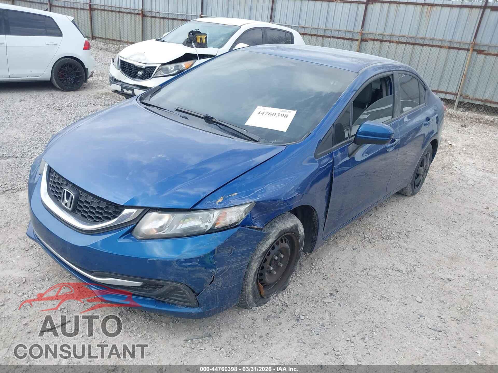 HONDA CIVIC 2015 - 19XFB2F58FE024601