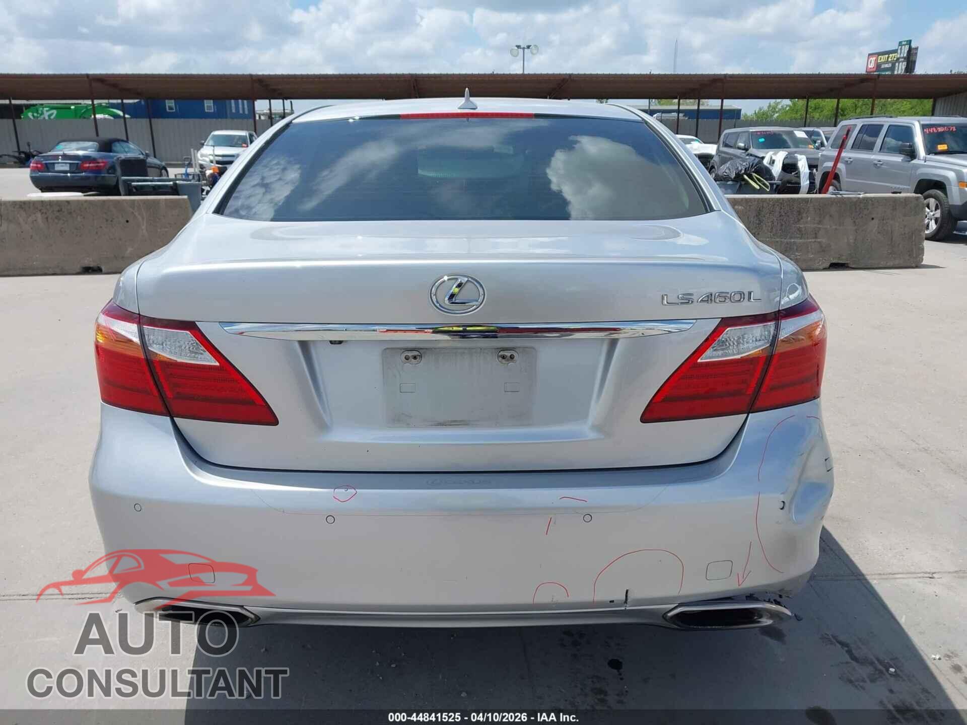 LEXUS LS 460 2012 - JTHGL5EF9C5046657