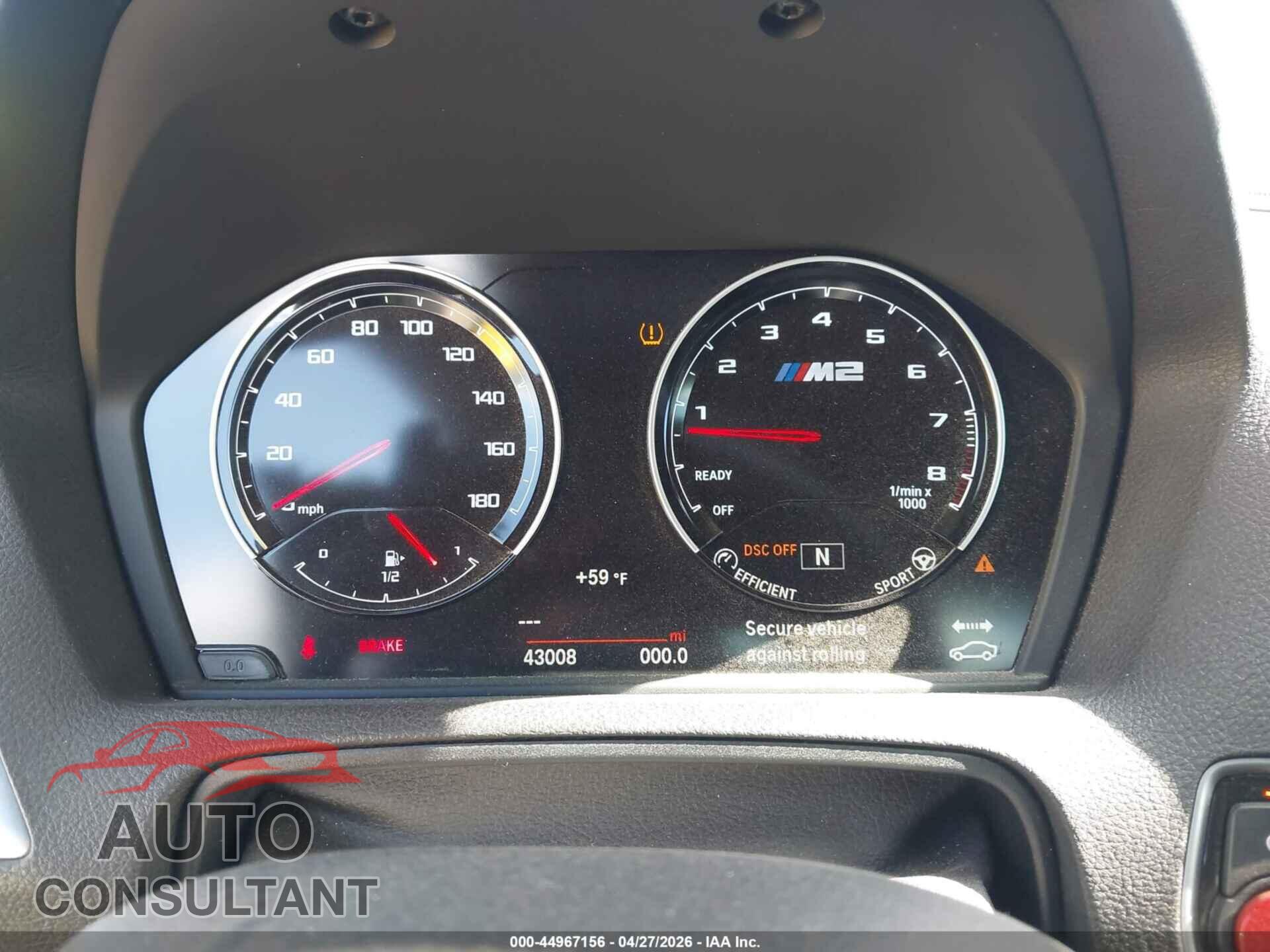 BMW M2 2020 - WBS2U7C08L7E32988
