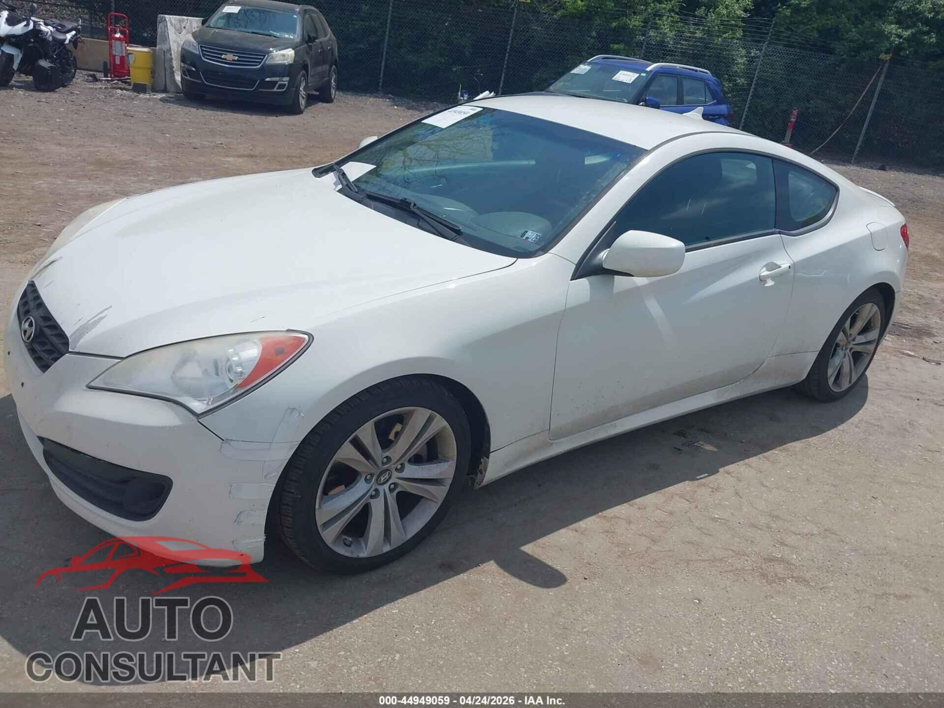 HYUNDAI GENESIS 2011 - KMHHT6KD1BU062852