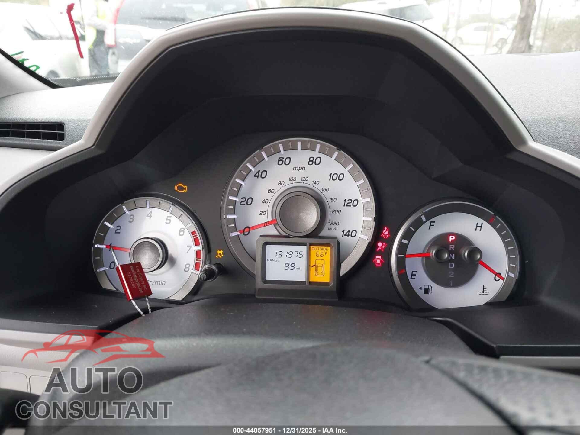 HONDA PILOT 2012 - 5FNYF4H45CB006124