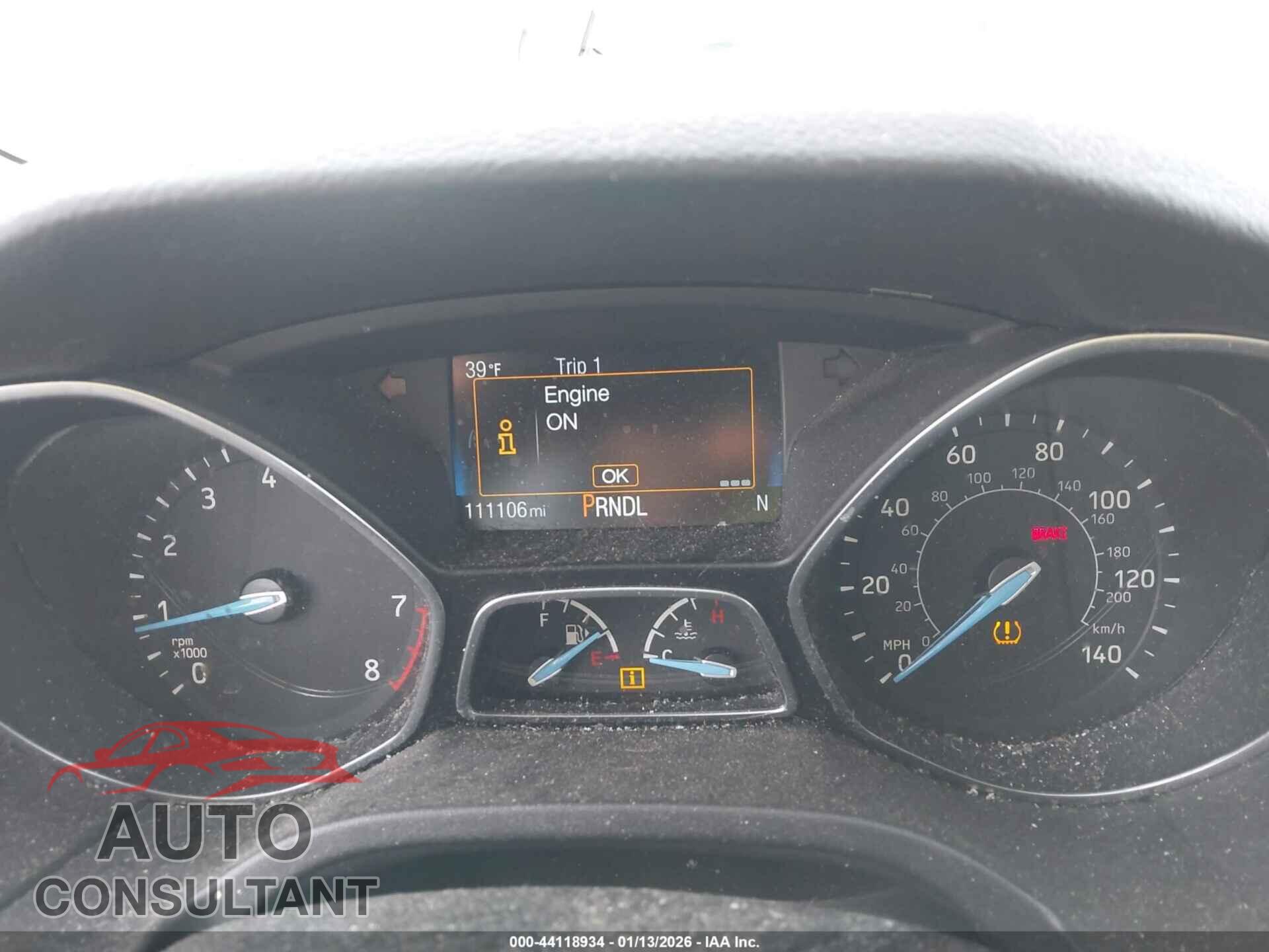 FORD FOCUS 2015 - 1FADP3F28FL263275