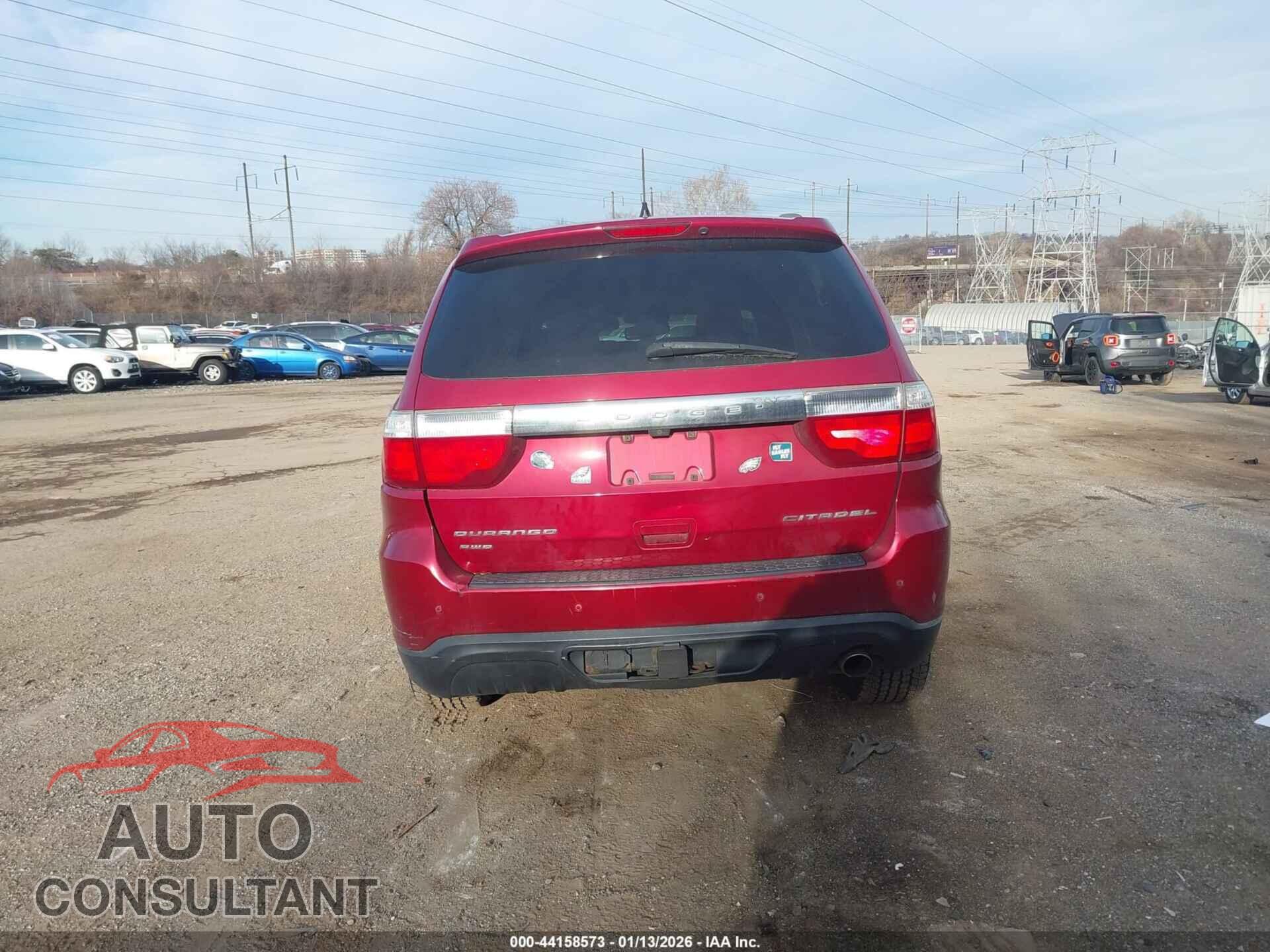 DODGE DURANGO 2013 - 1C4RDJEG4DC584852