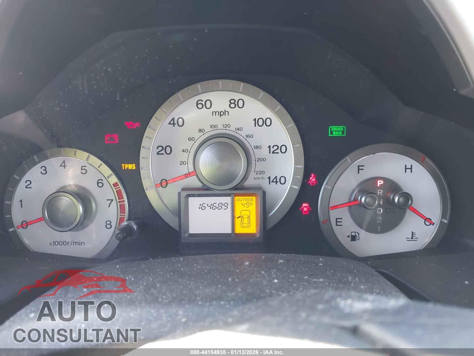 HONDA PILOT 2009 - 5FNYF38639B012685