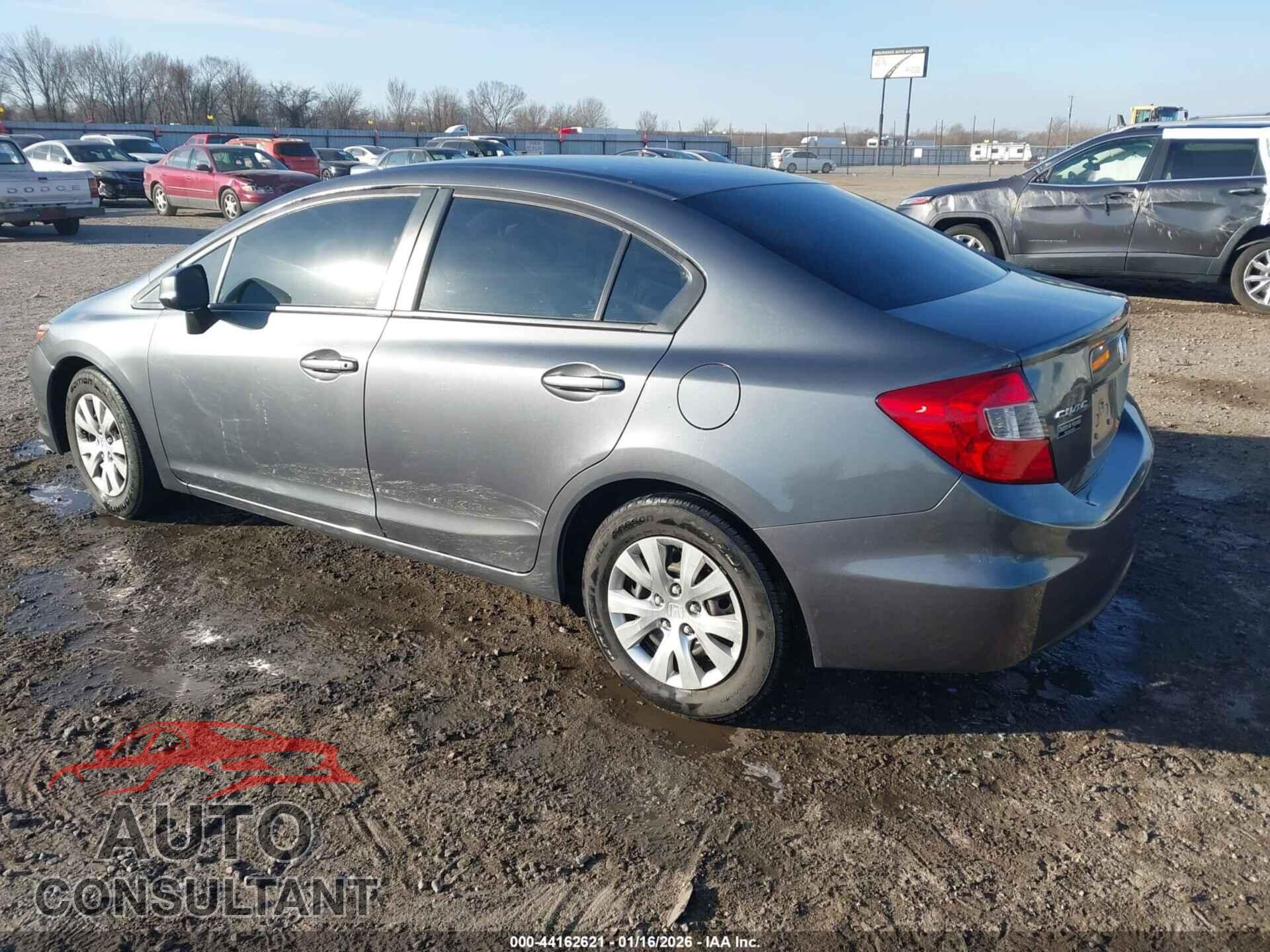 HONDA CIVIC 2012 - 19XFB2F5XCE106633