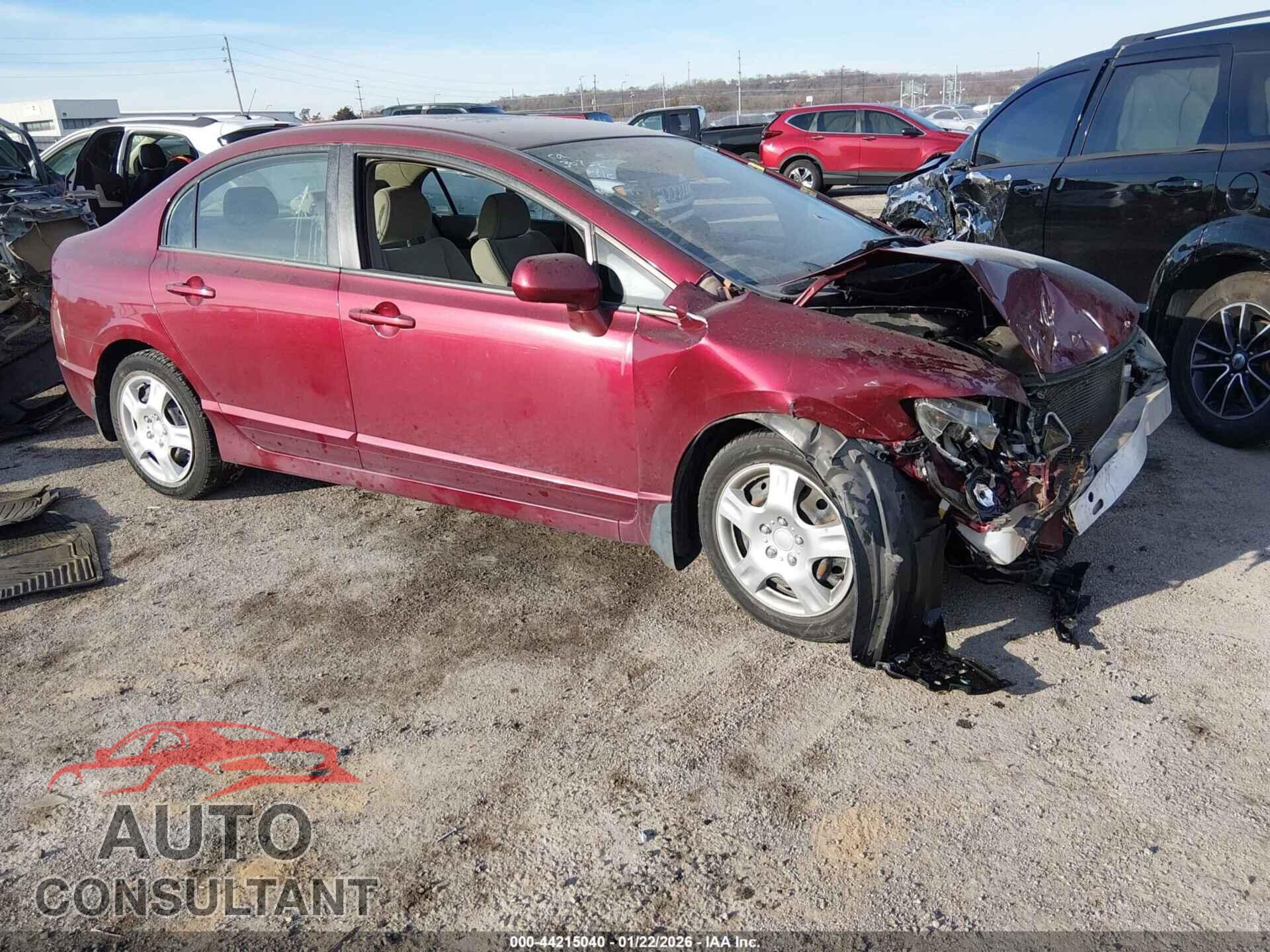 HONDA CIVIC 2009 - 19XFA16589E005709
