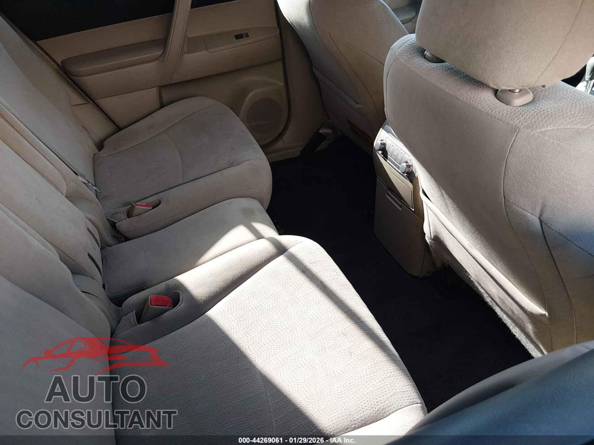 TOYOTA HIGHLANDER 2012 - 5TDZA3EH2CS021745