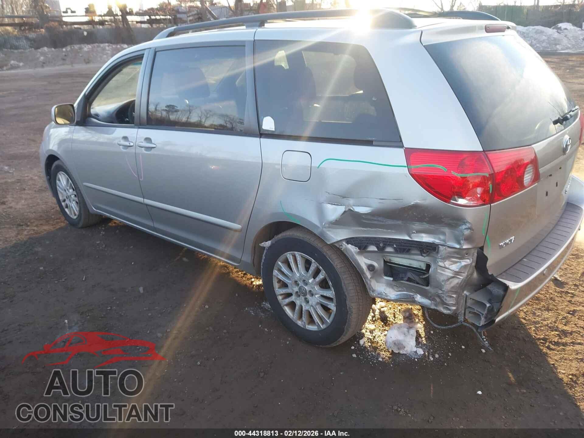 TOYOTA SIENNA 2009 - 5TDZK22C19S257182