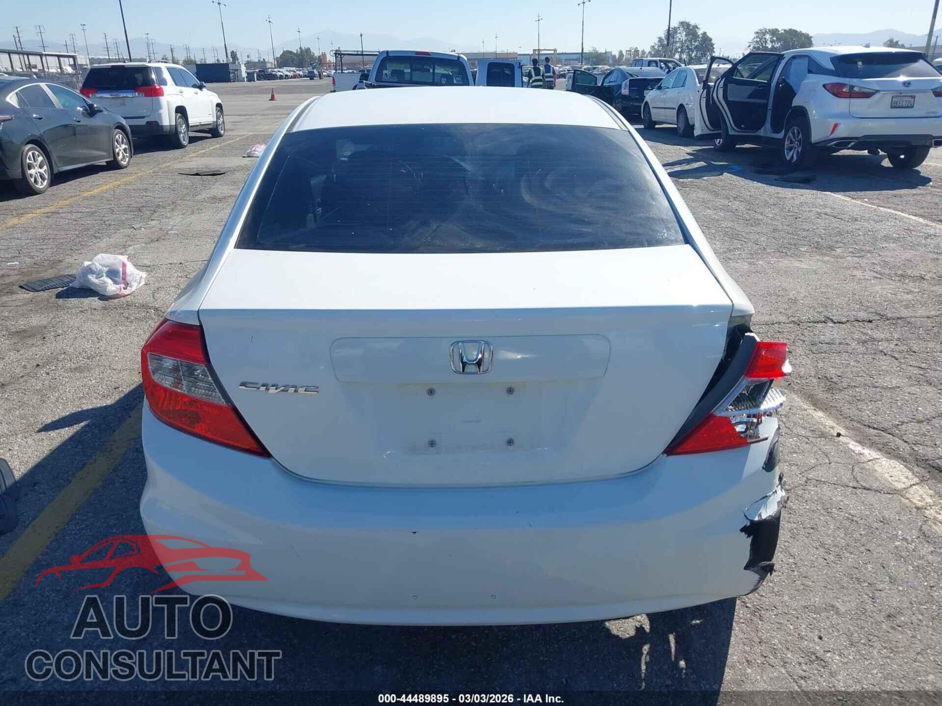 HONDA CIVIC 2012 - 19XFB2F52CE353130