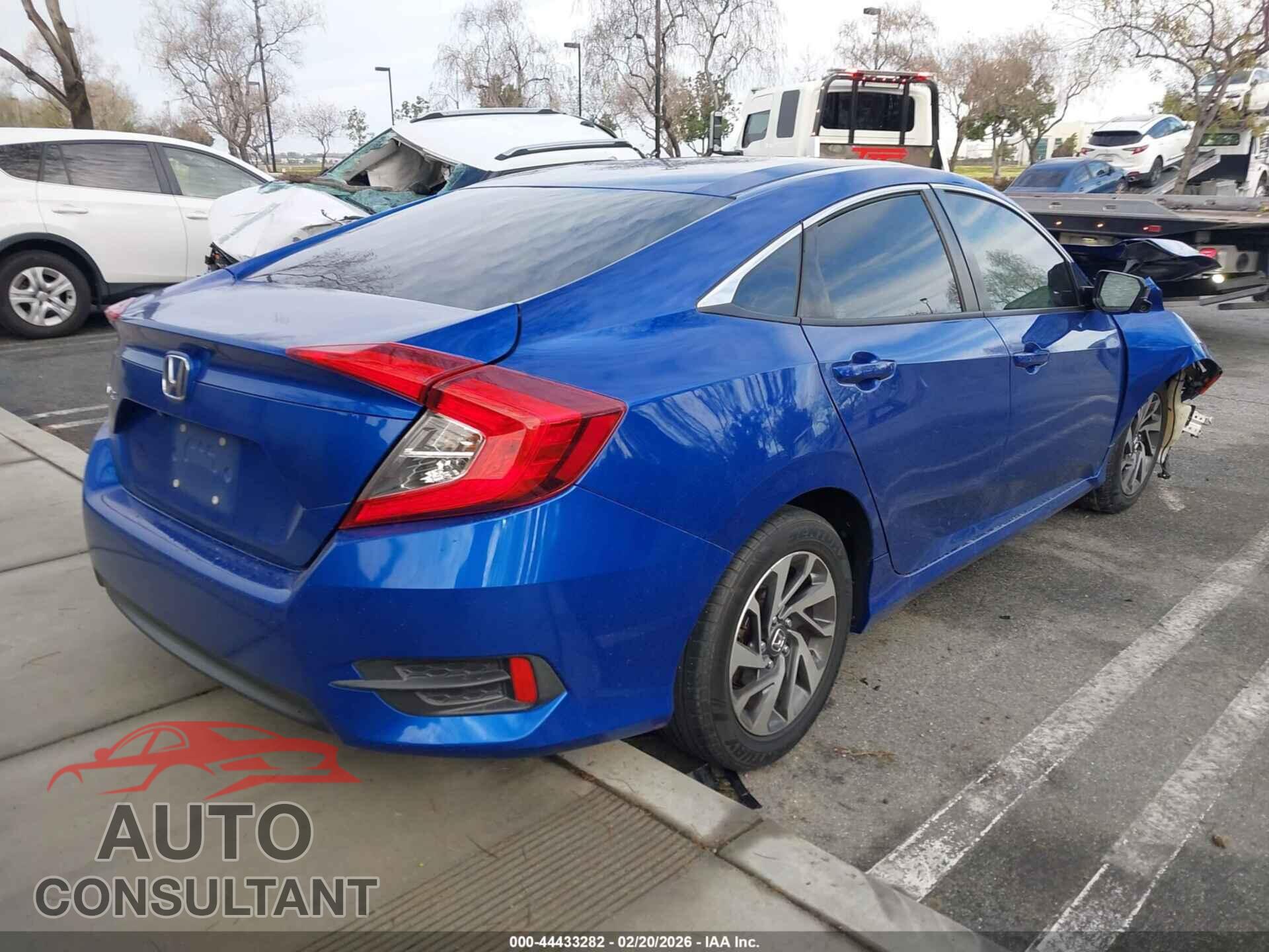 HONDA CIVIC 2016 - 2HGFC2F72GH571434