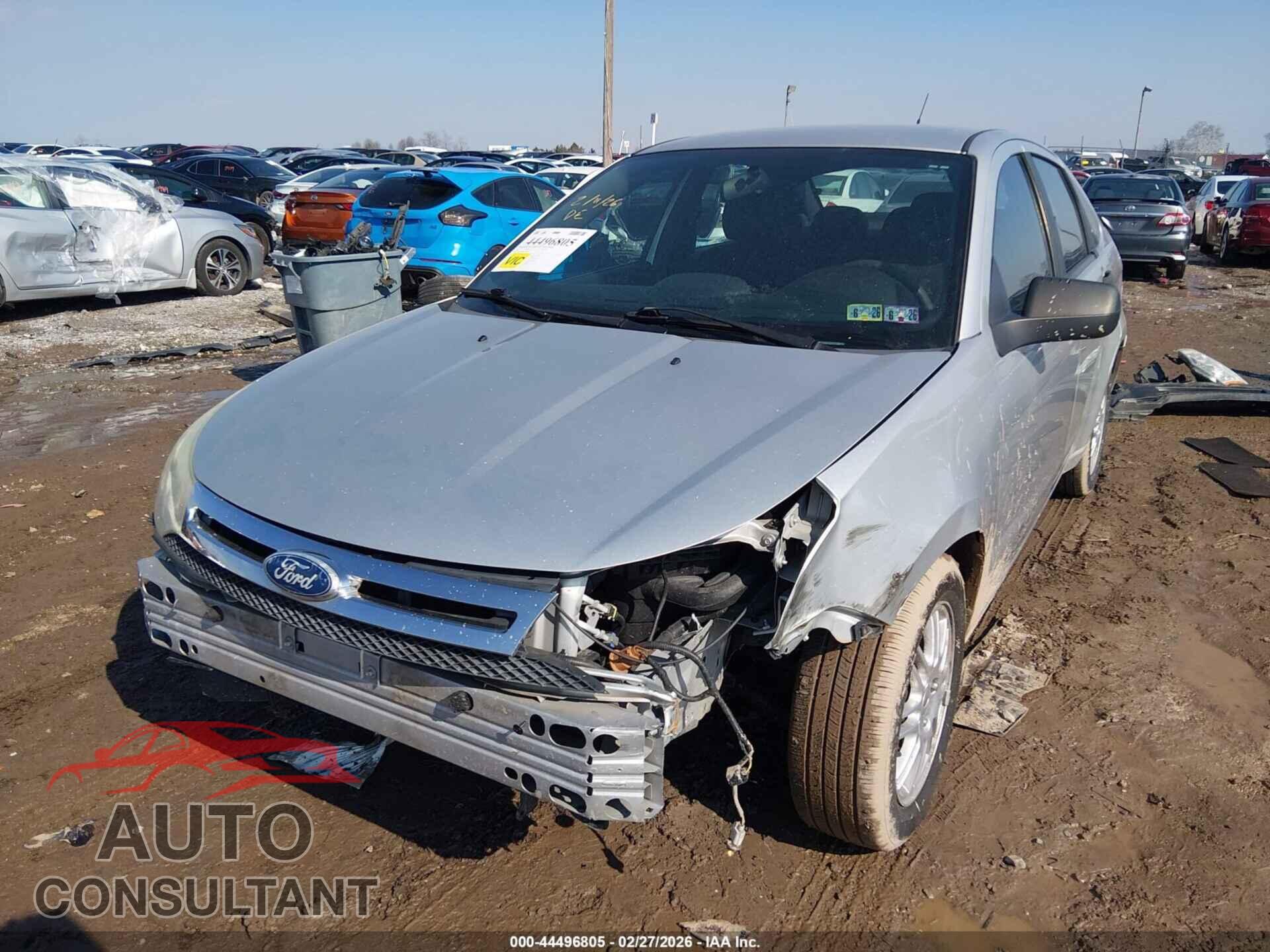 FORD FOCUS 2011 - 1FAHP3FN9BW142856