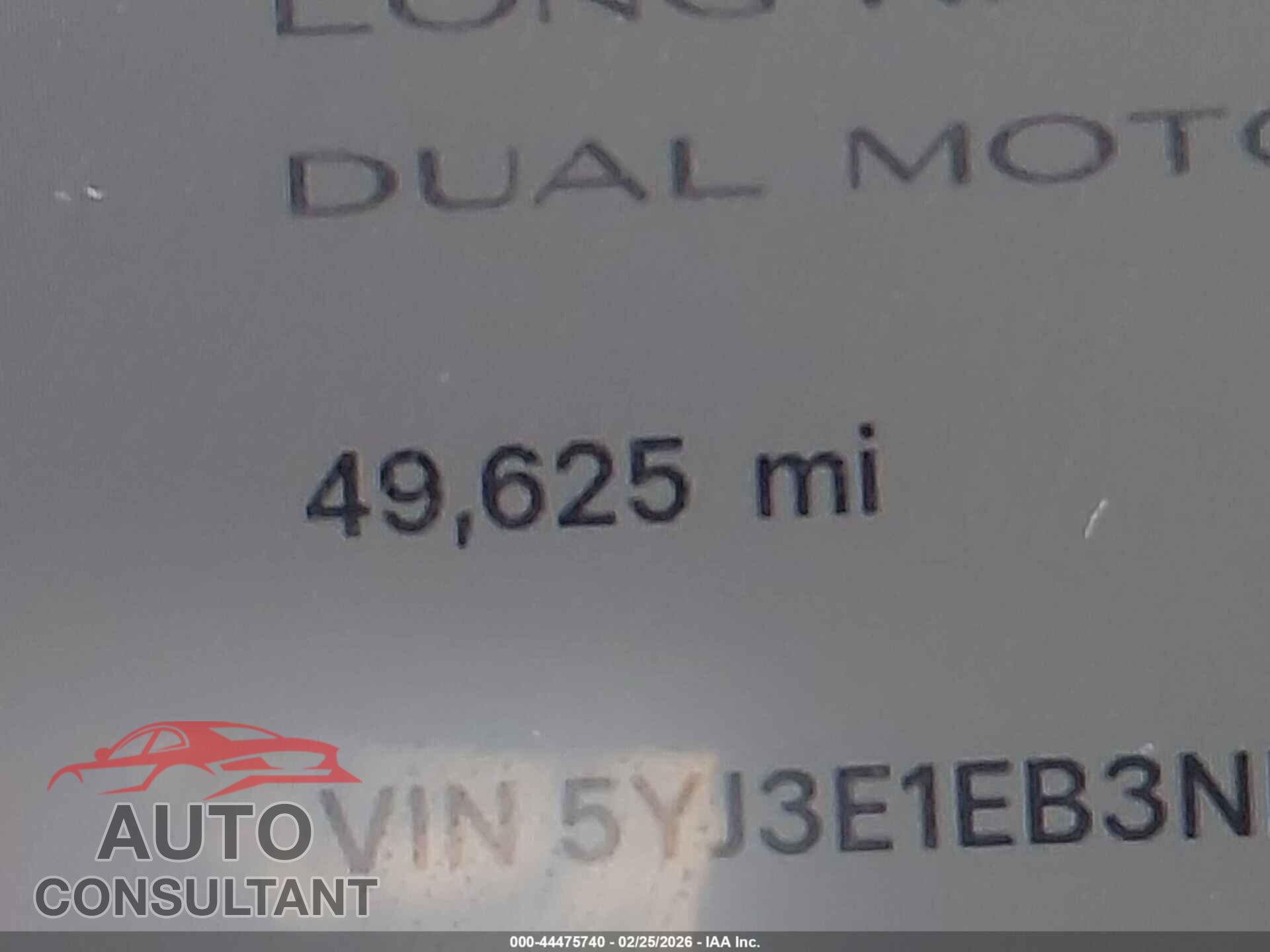 TESLA MODEL 3 2022 - 5YJ3E1EB3NF307797