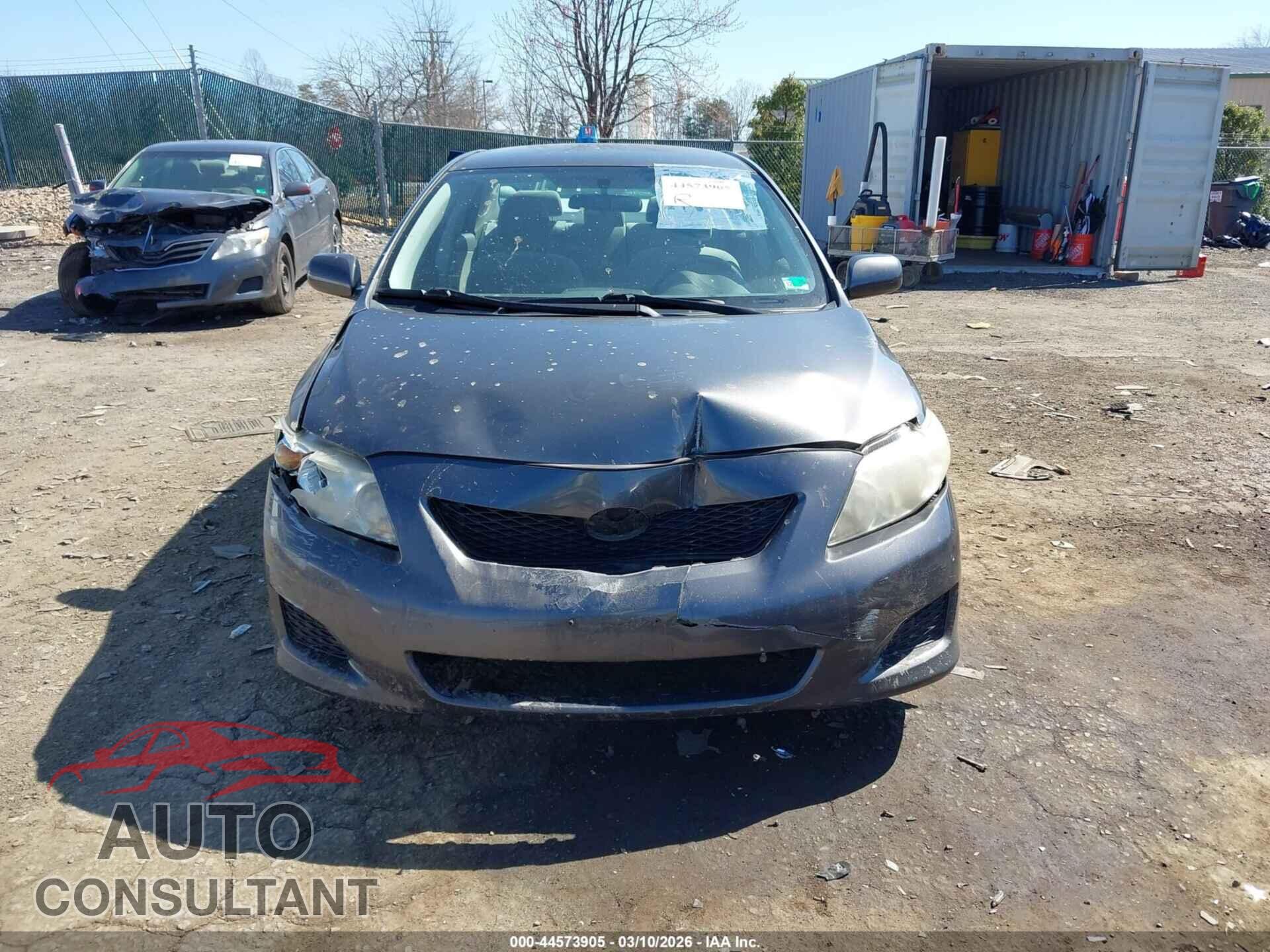 TOYOTA COROLLA 2009 - JTDBL40E199085331