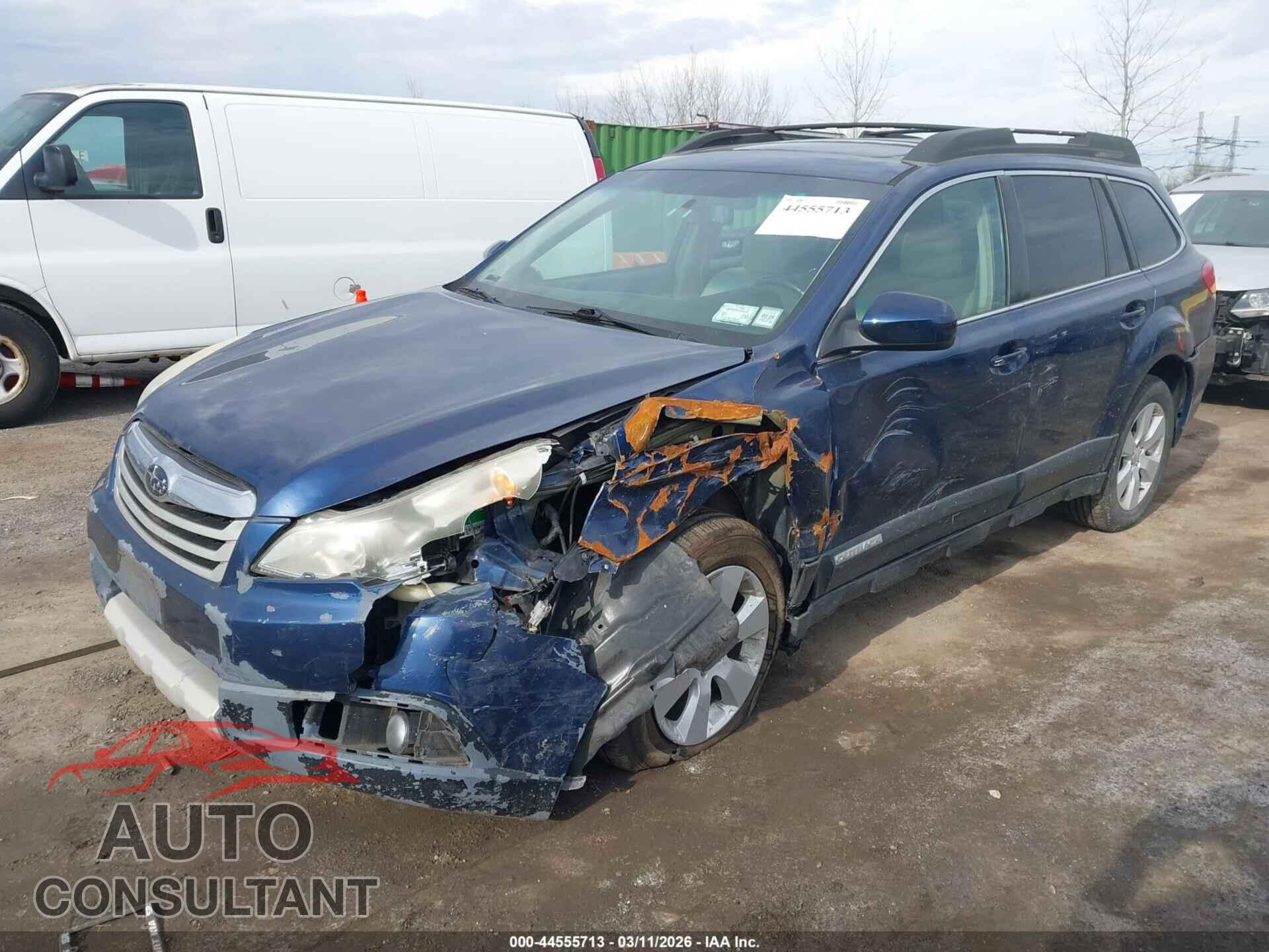 SUBARU OUTBACK 2010 - 4S4BRBKC0A3336776