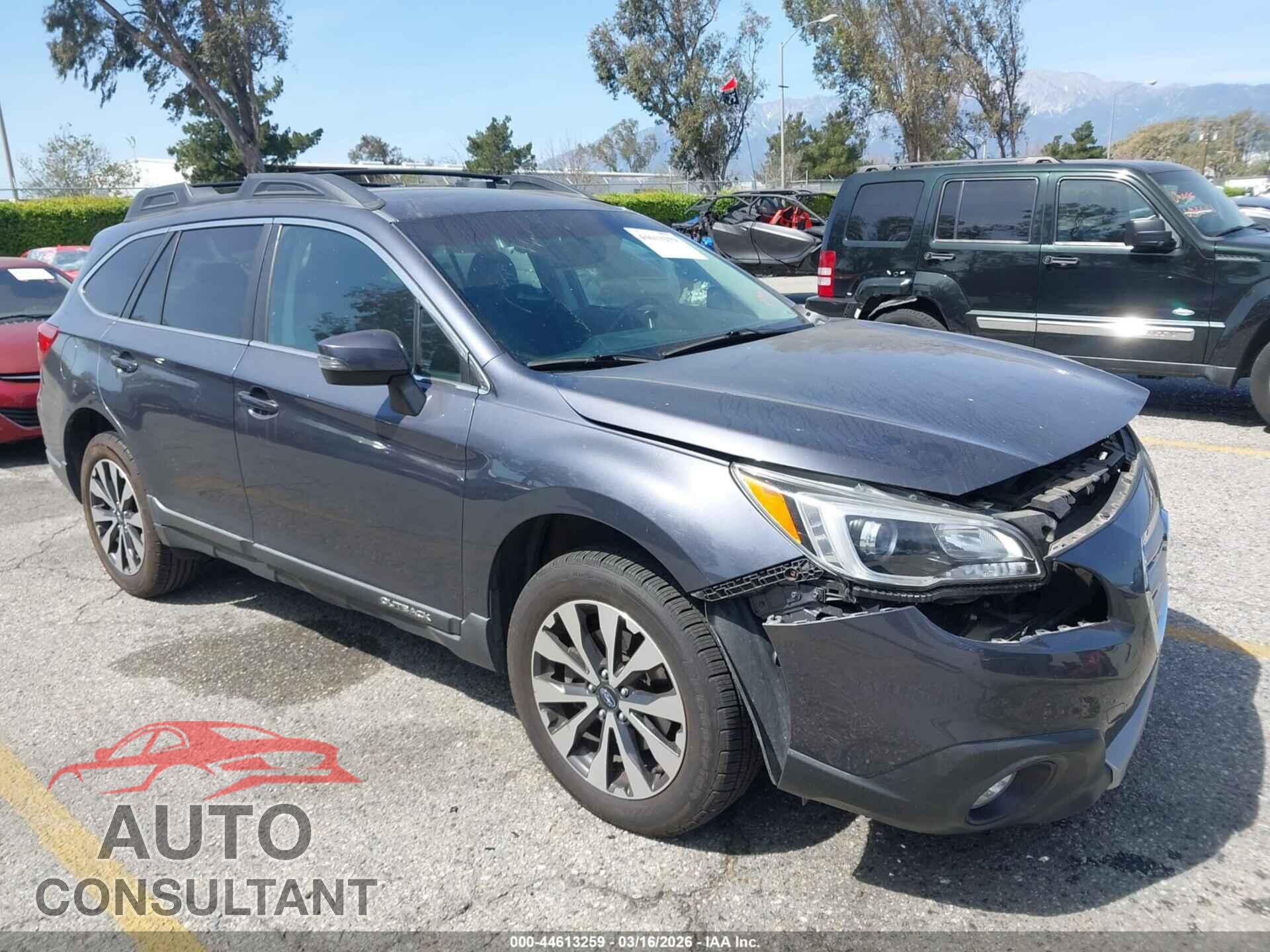 SUBARU OUTBACK 2015 - 4S4BSBLC4F3341134