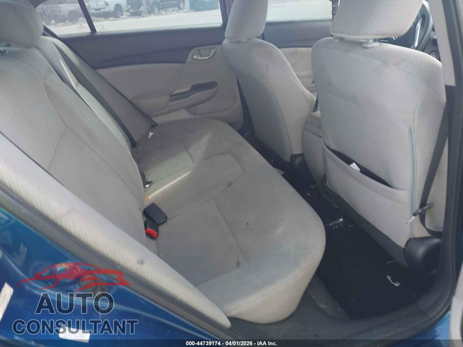 HONDA CIVIC 2013 - 19XFB2F52DE070812