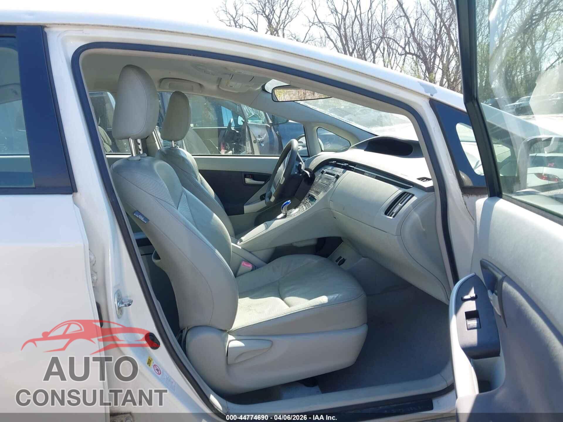 TOYOTA PRIUS 2010 - JTDKN3DU2A0042017