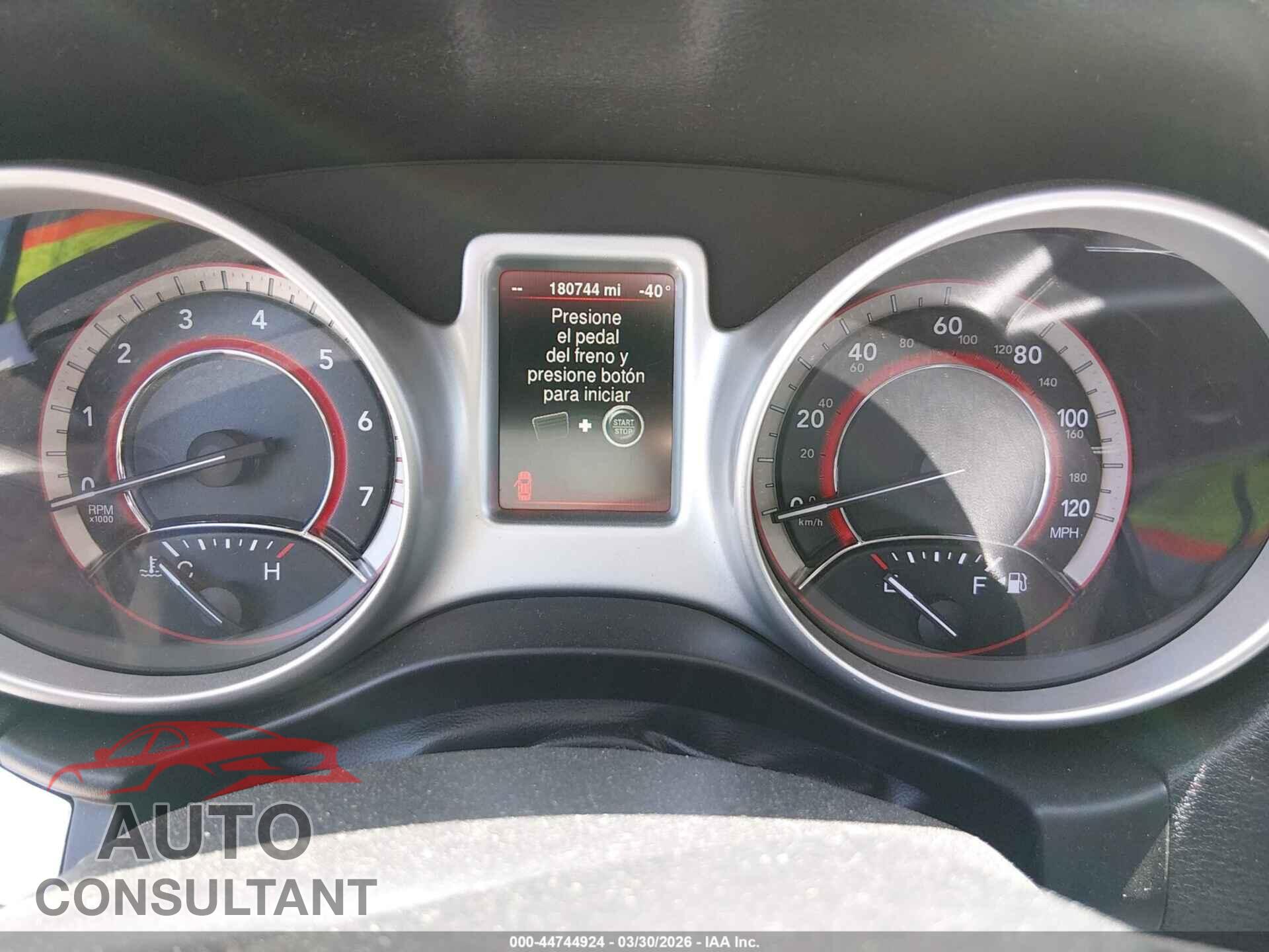 DODGE JOURNEY 2015 - 3C4PDCBGXFT551787