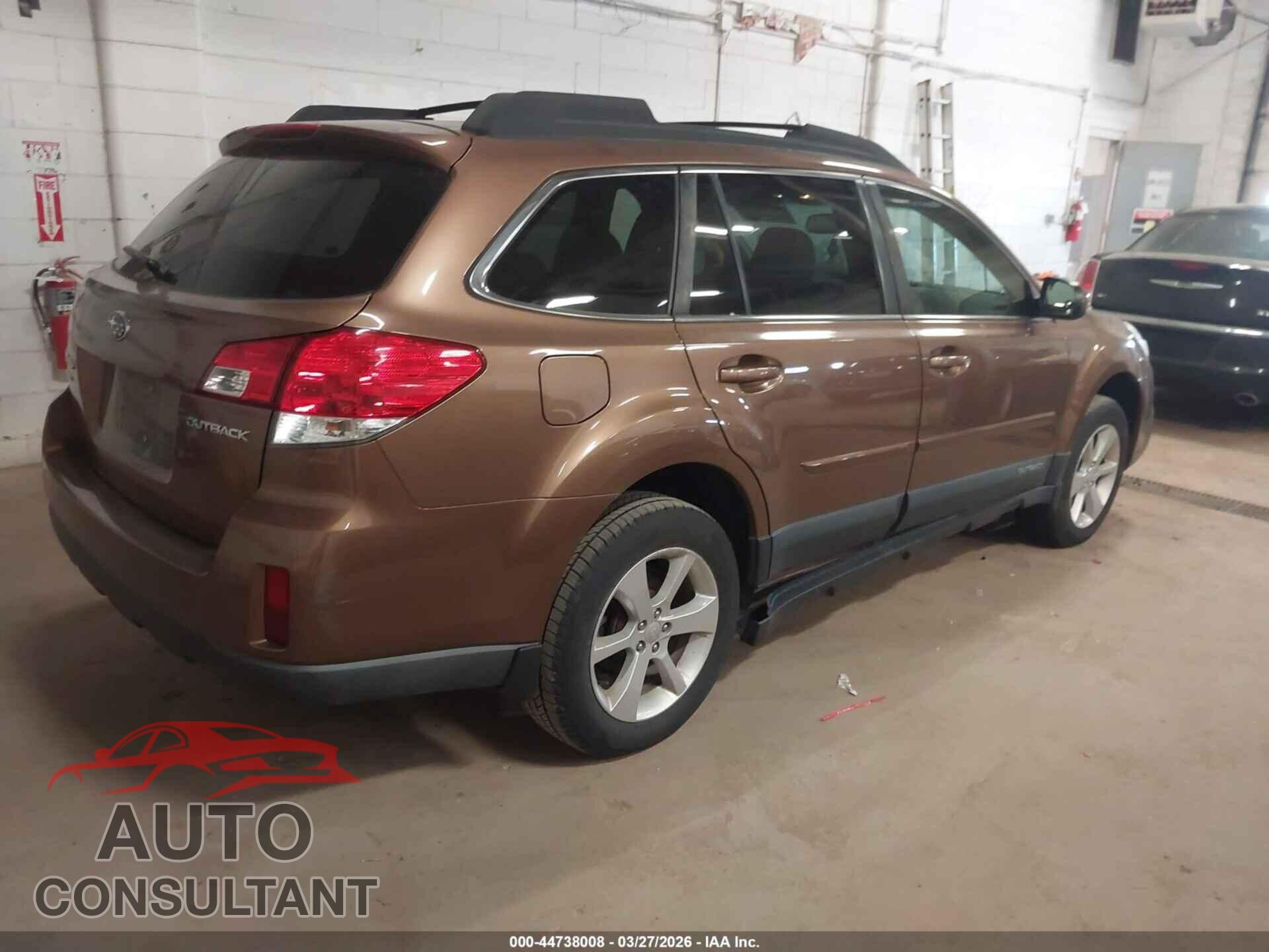 SUBARU OUTBACK 2013 - 4S4BRCGC8D3240977