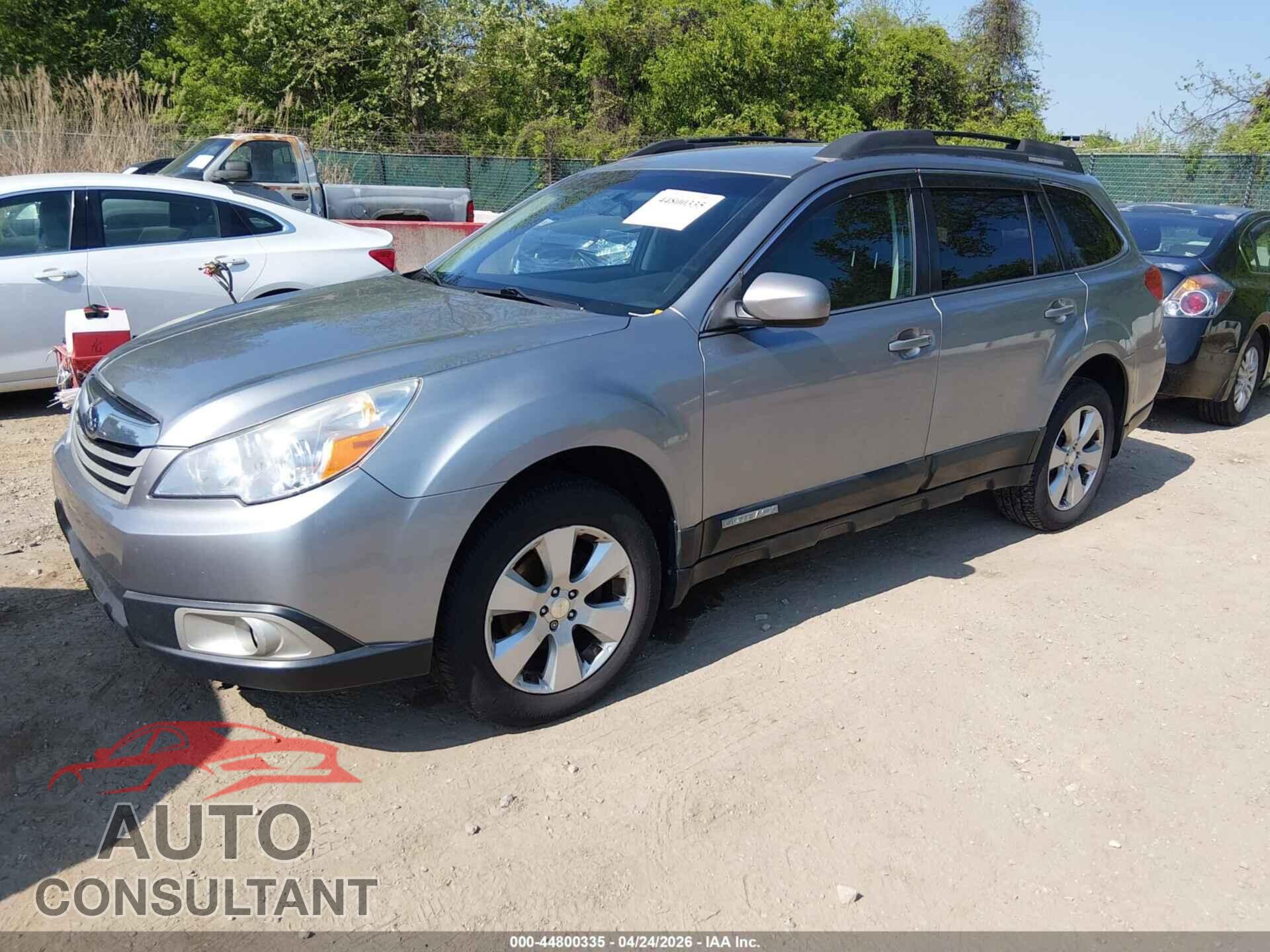 SUBARU OUTBACK 2011 - 4S4BRBCC7B3377695