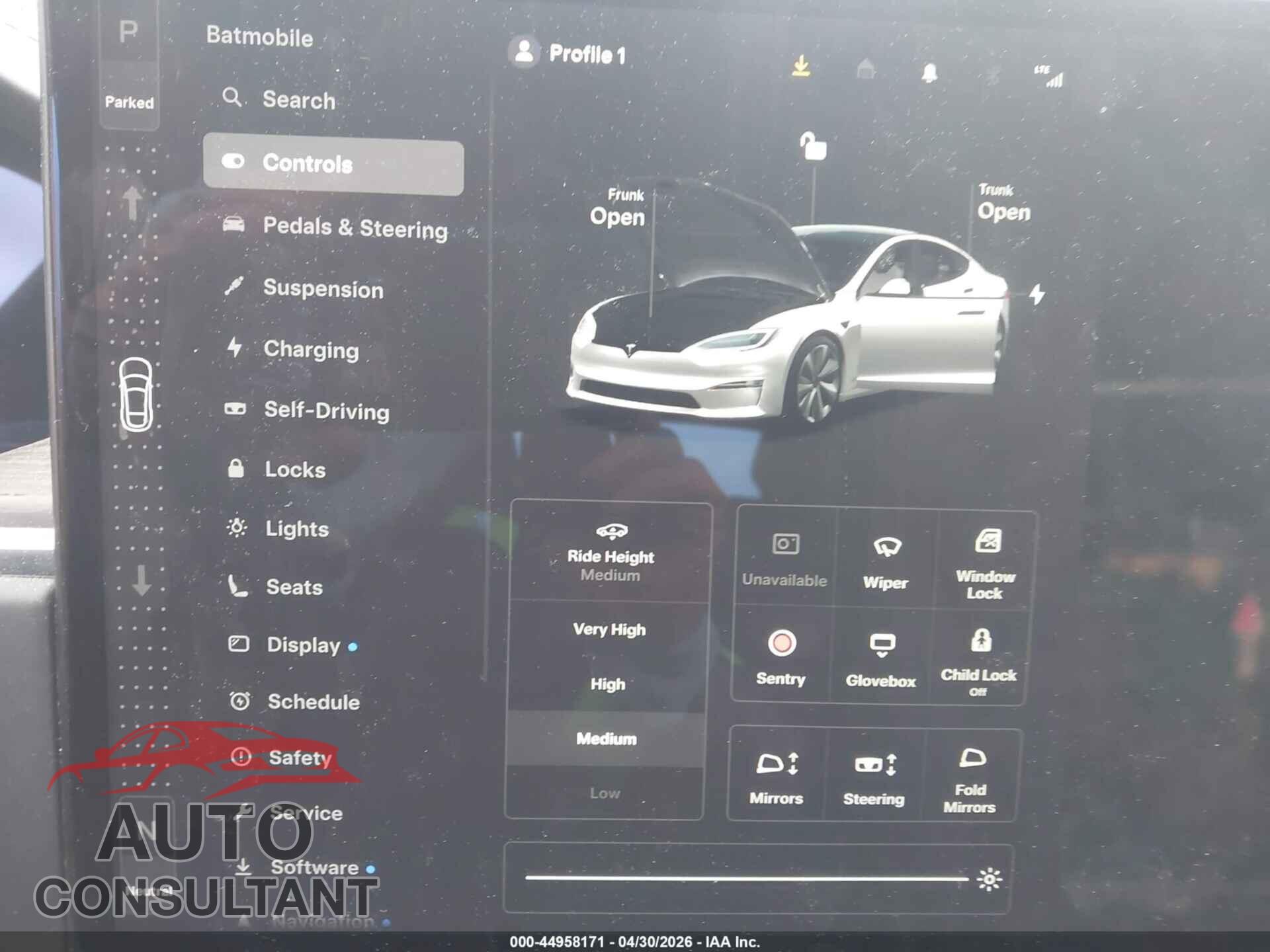 TESLA MODEL S 2021 - 5YJSA1E59MF440936