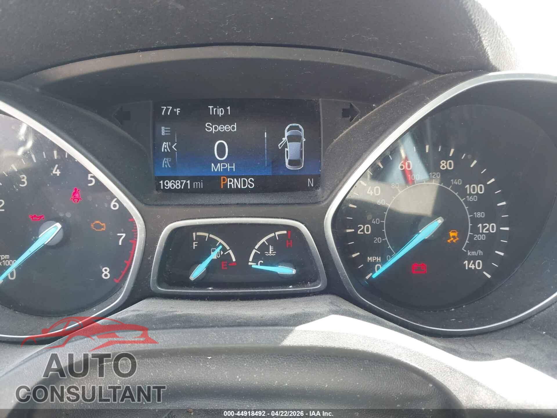 FORD ESCAPE 2017 - 1FMCU0GD7HUA79418