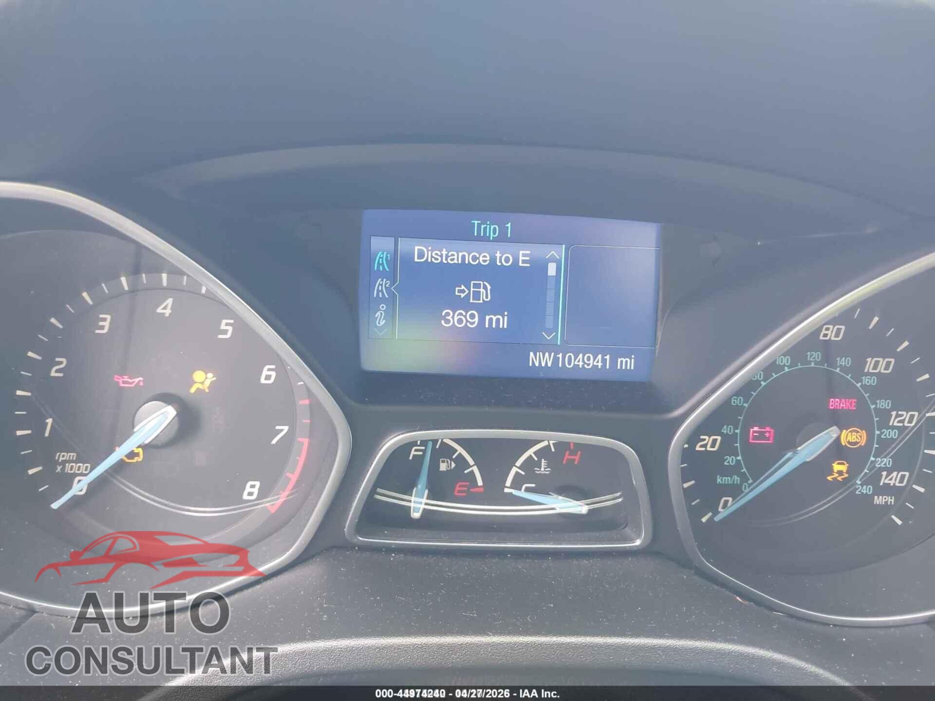 FORD FOCUS 2014 - 1FADP3F29EL210535