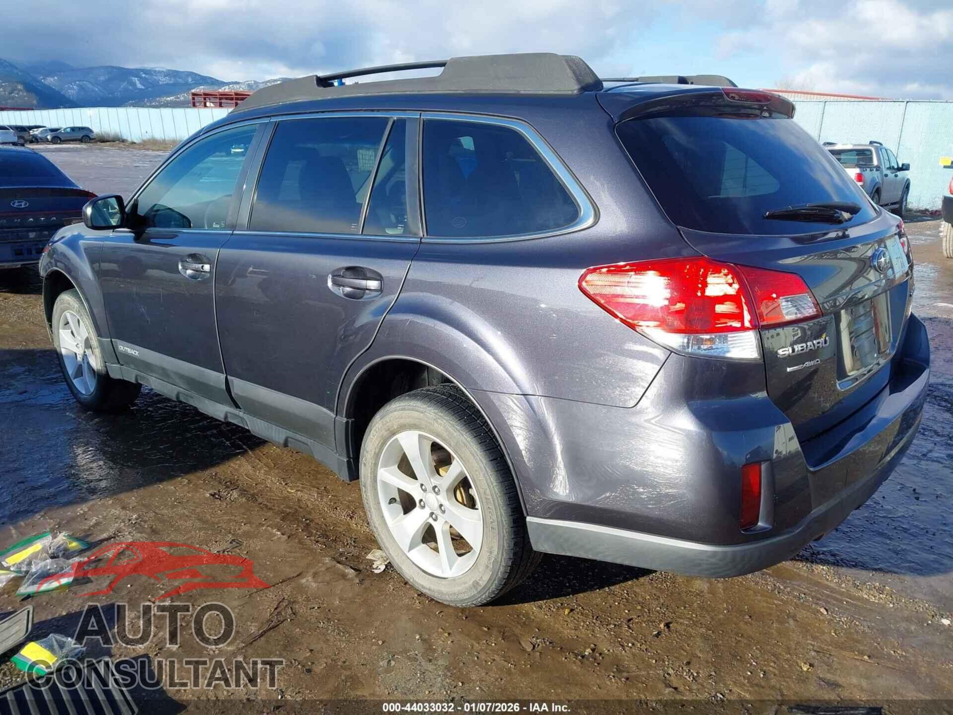 SUBARU OUTBACK 2013 - 4S4BRCCC3D3287257