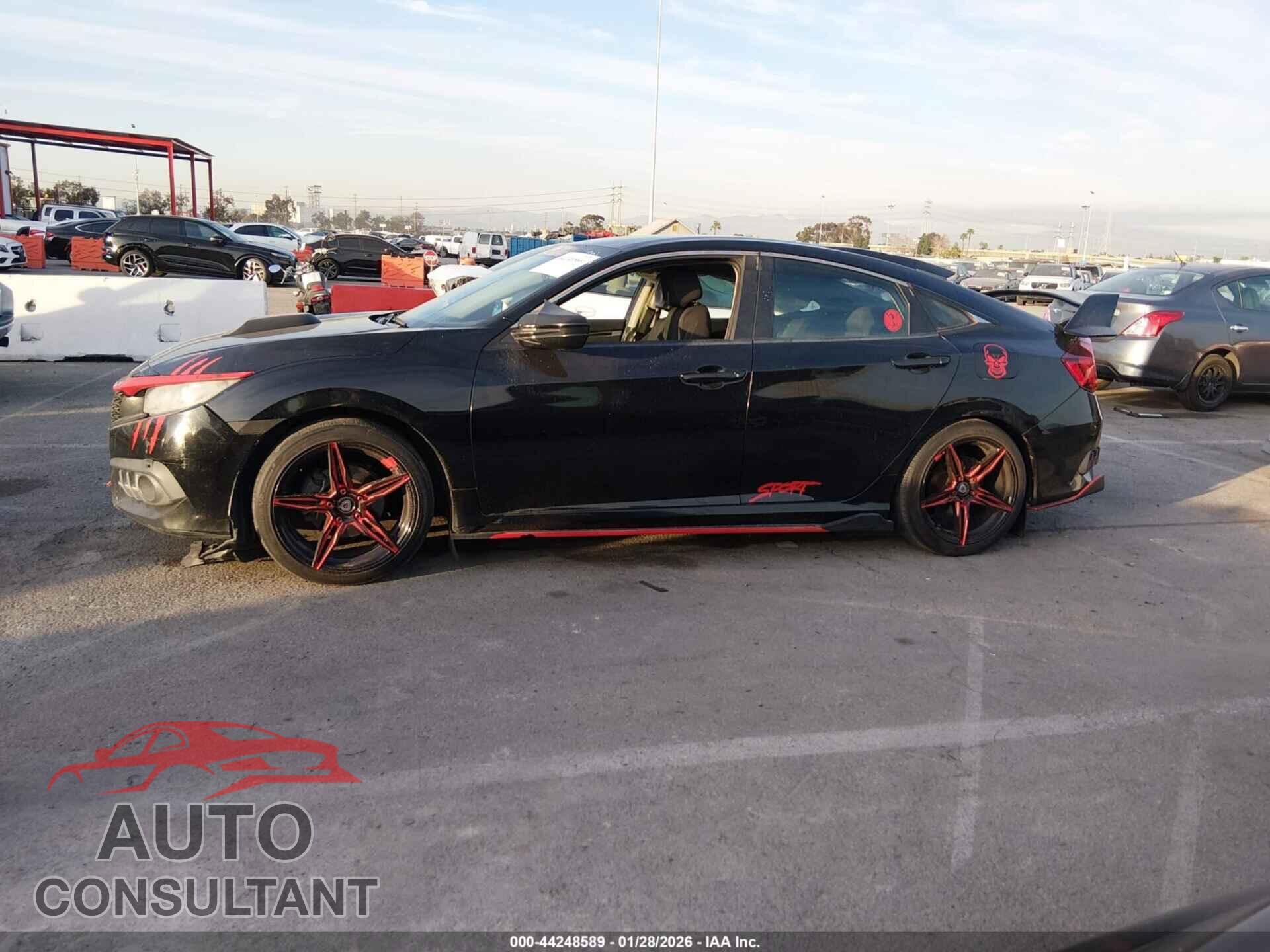 HONDA CIVIC 2017 - 19XFC2E53HE000157