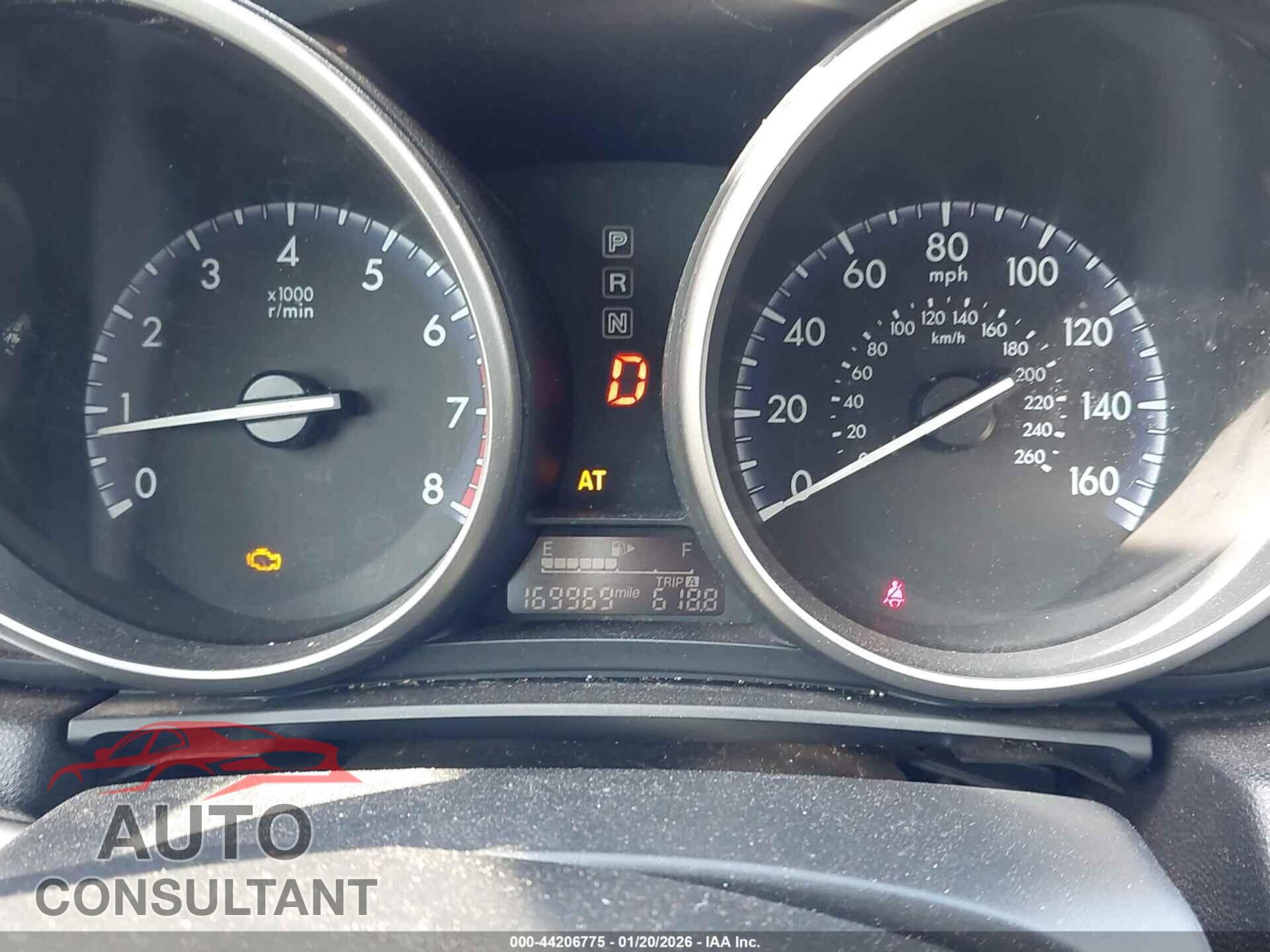 MAZDA MAZDA3 2012 - JM1BL1UF2C1567801