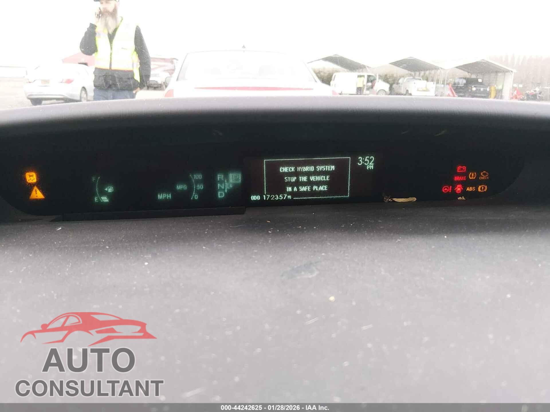 TOYOTA PRIUS 2012 - JTDKN3DU2C5422450